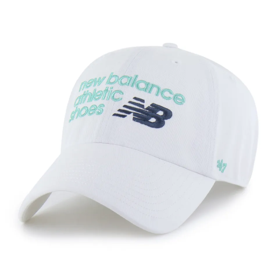 47-brand-clean-up-new-balance-strapback-cap-wei-baumwolle image 1