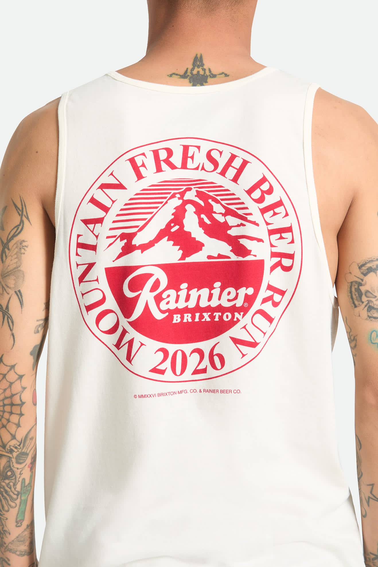 brixton-rainier-beer-run-tank-natural-baumwolle-print image 4