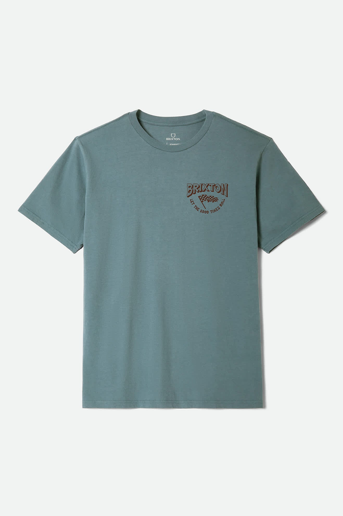 brixton-garnet-standard-t-shirt-ocean-breeze-grafik image 1