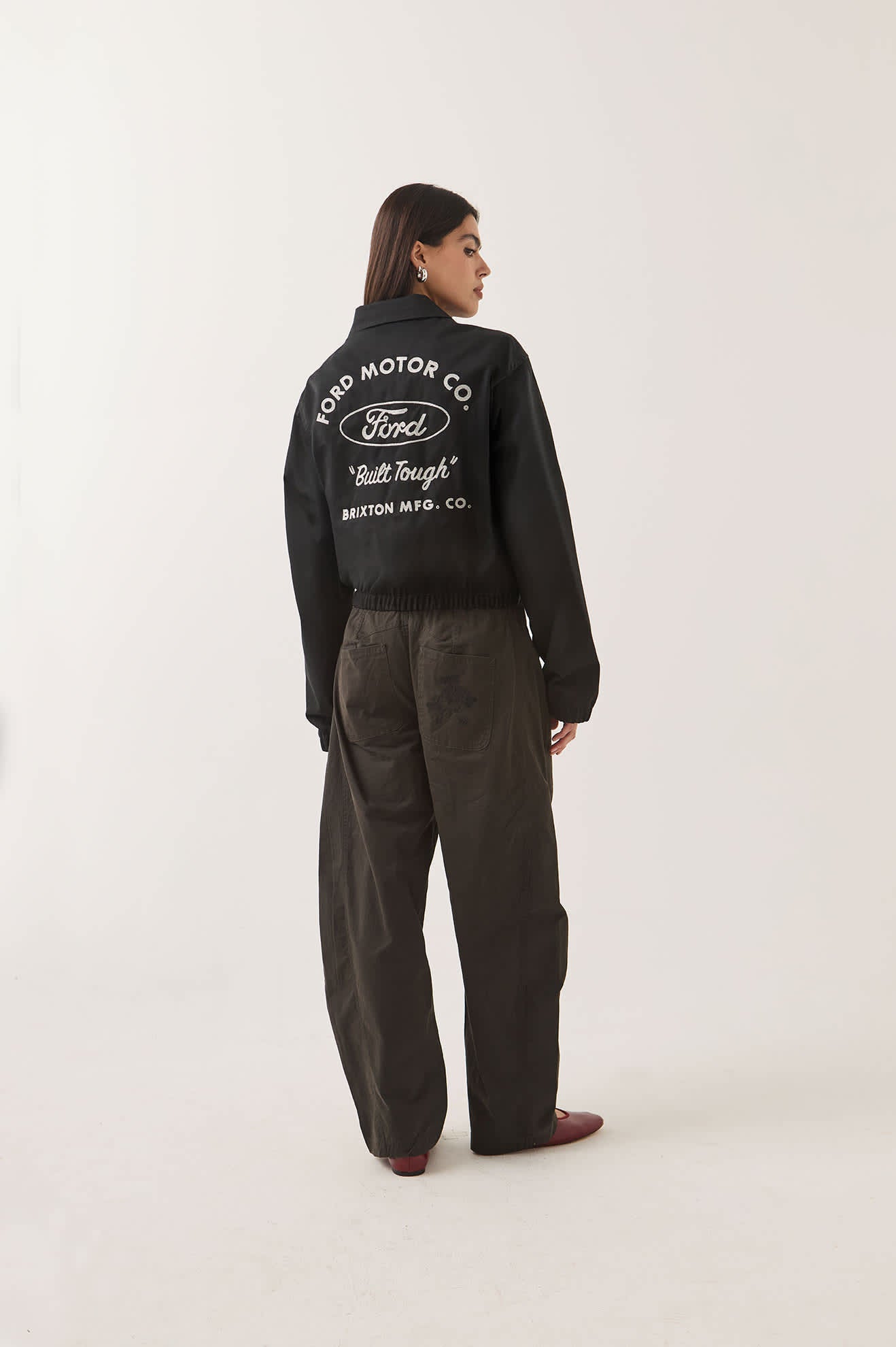 brixton-ford-harrington-jacke-burnt-rubber image 8