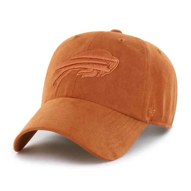 47-clean-up-buffalo-bills-suede-cap-orange-verstellbar image 1