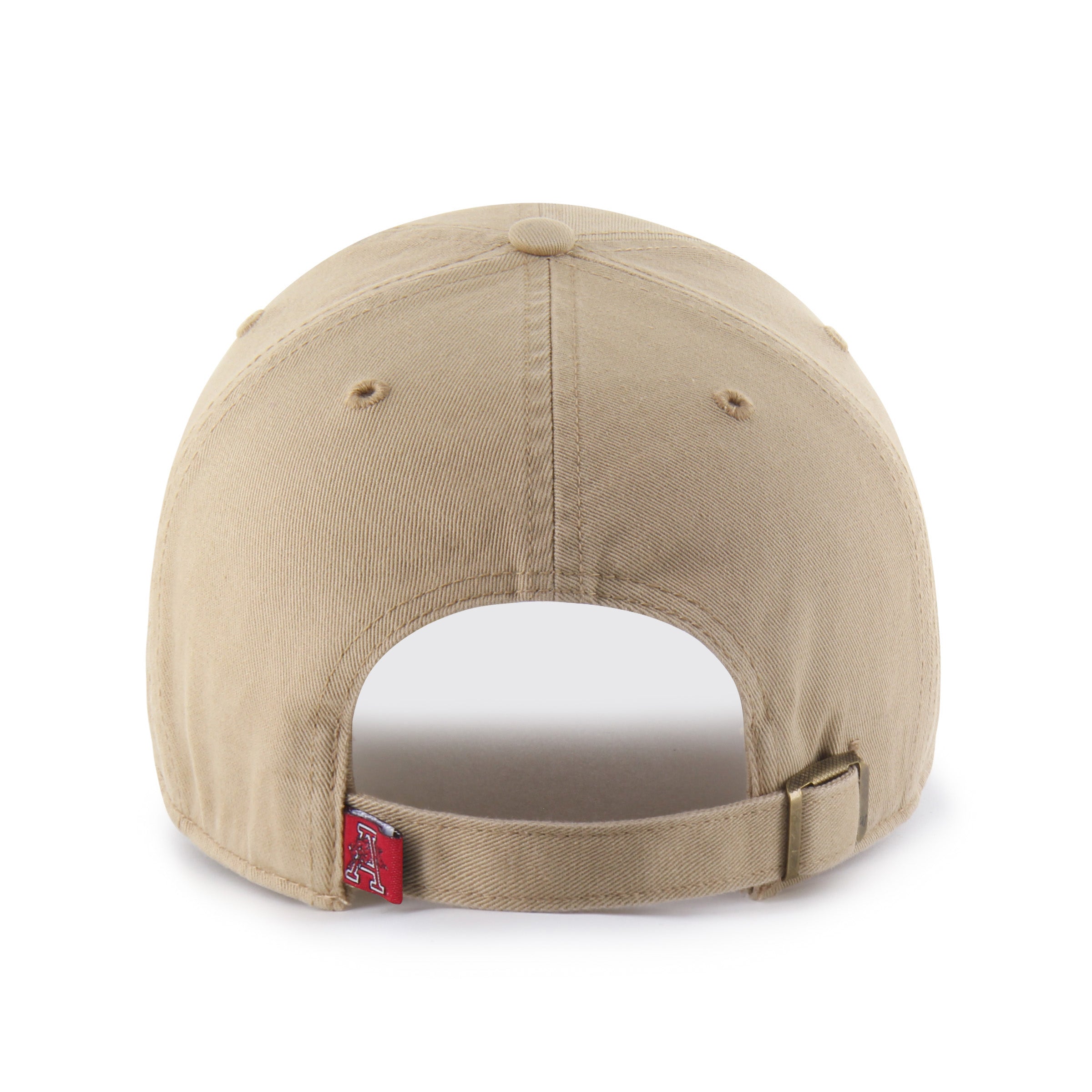 47-brand-47-clean-up-arkansas-razorbacks-cap-khaki-osf image 2