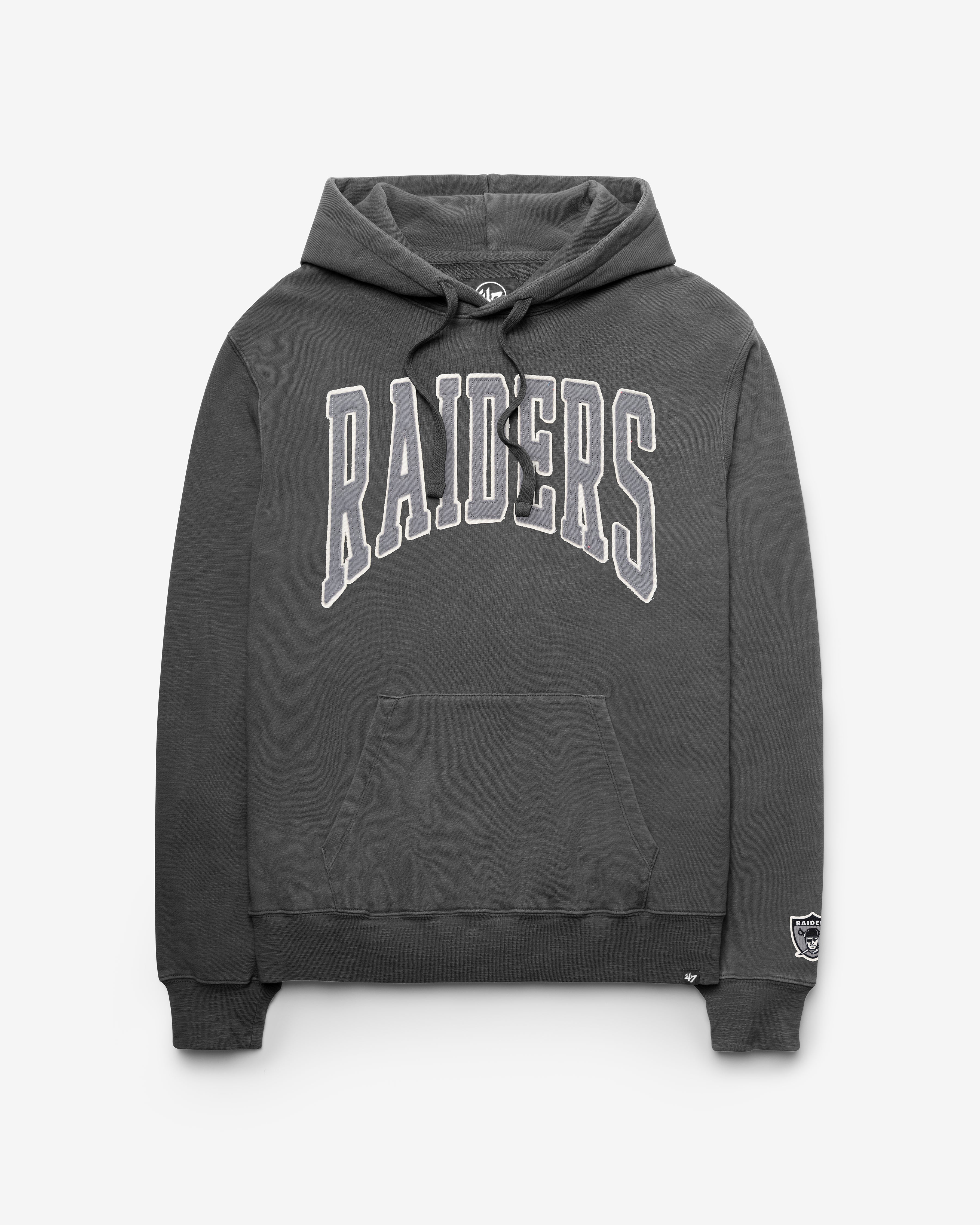 47-headline-las-vegas-raiders-french-terry-hood-hoodie-coal image 1