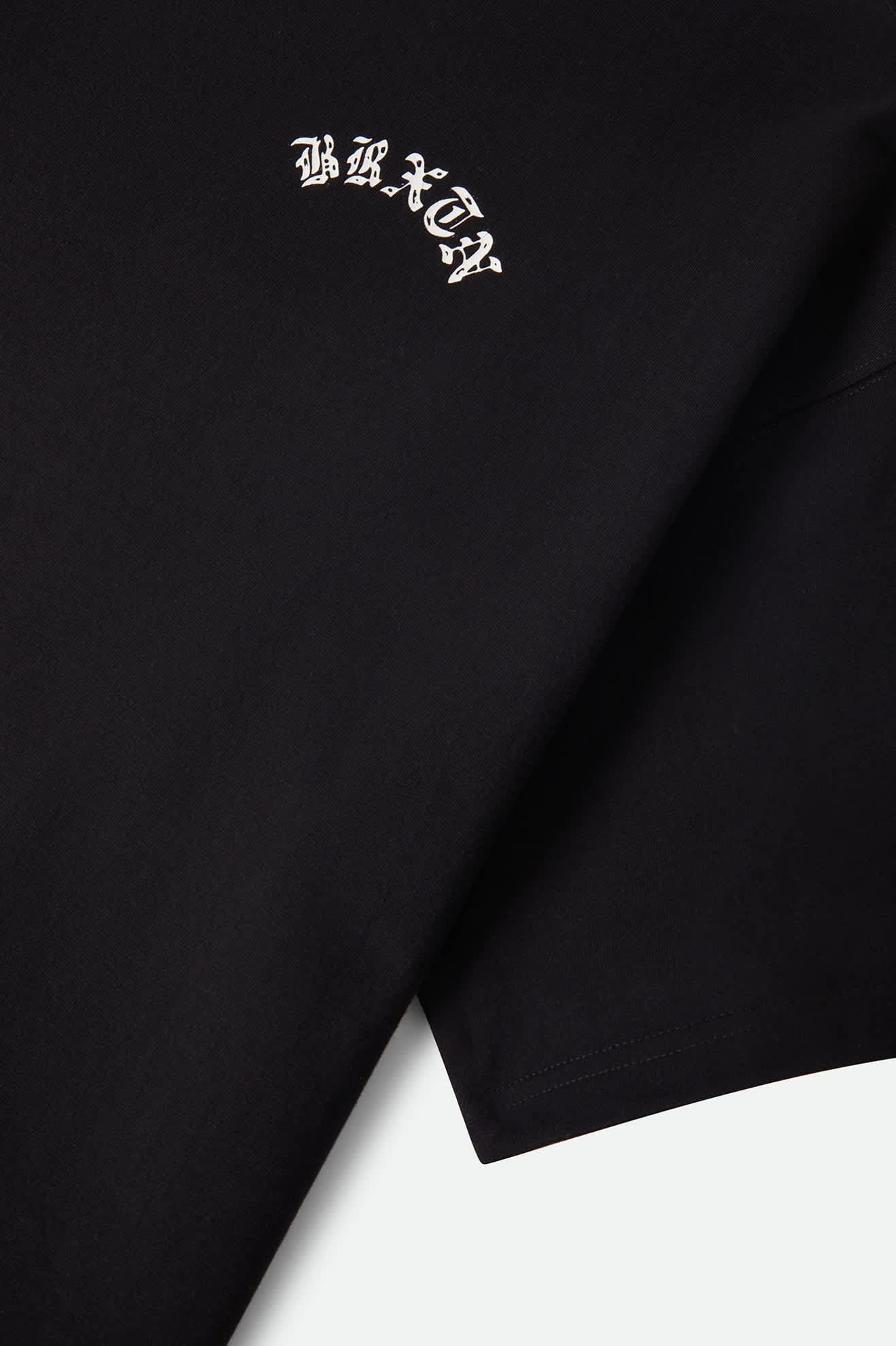 brixton-drive-oversized-t-shirt-schwarz-baumwolle image 8