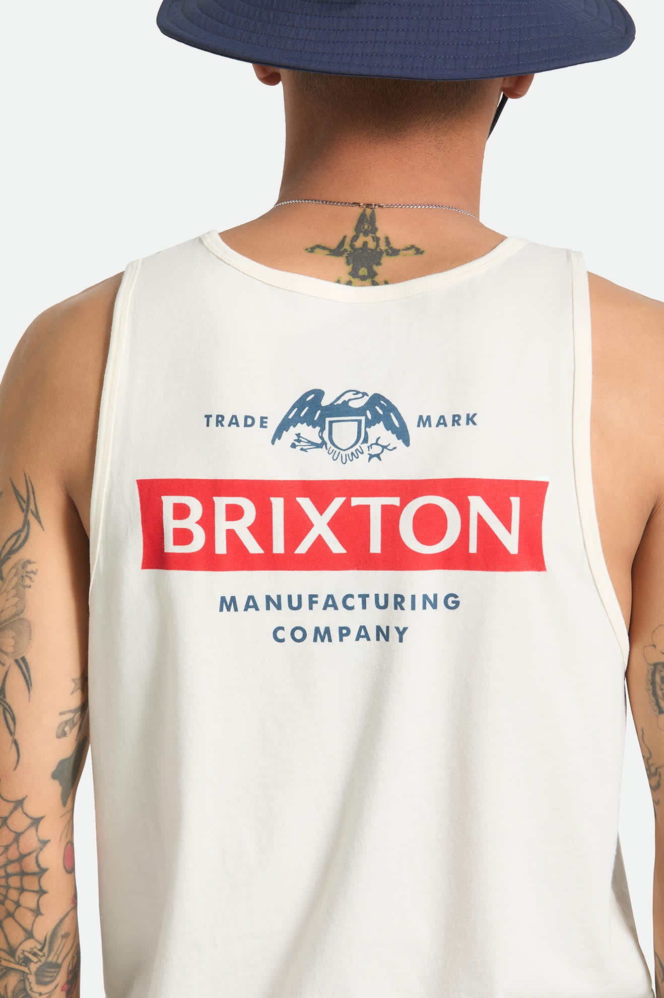 brixton-pinnacle-tank-top-off-white-baumwolle-herren image 4