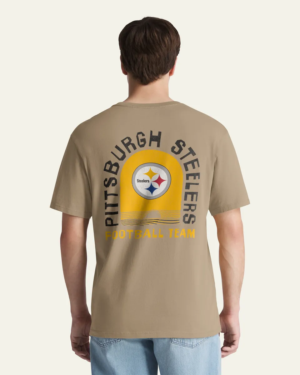 47-everyday-pittsburgh-steelers-t-shirt-khaki-s image 1