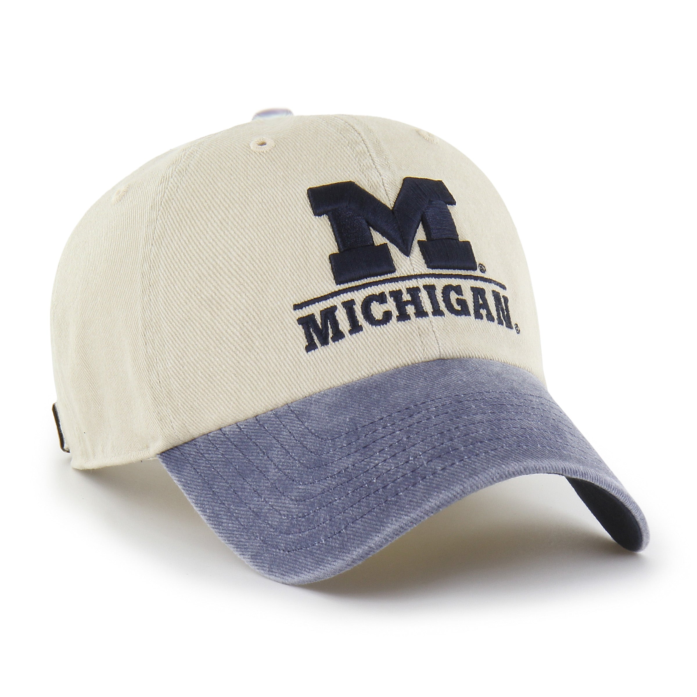 47-brand-clean-up-michigan-wolverines-cap-mojave-osf image 3