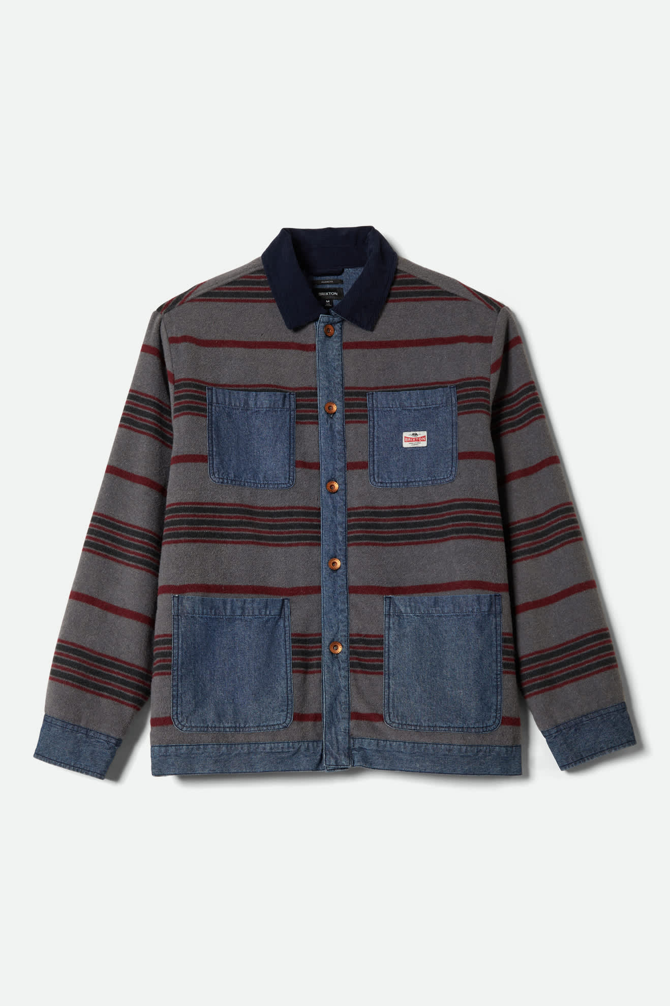 brixton-altered-threads-chore-coat-medium-wash image 5