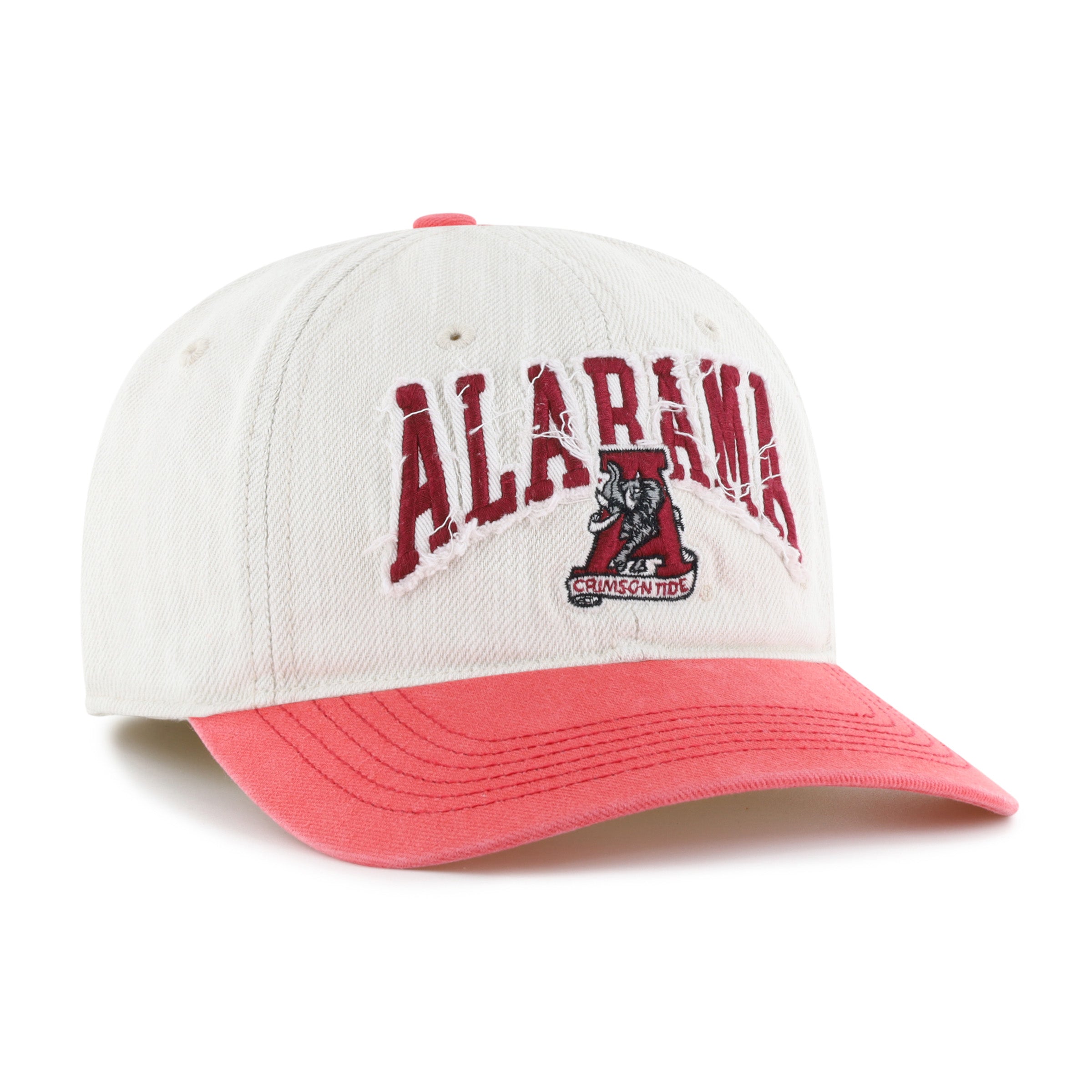 47-brand-alabama-crimson-tide-groton-franchise-cap-mojave image 3