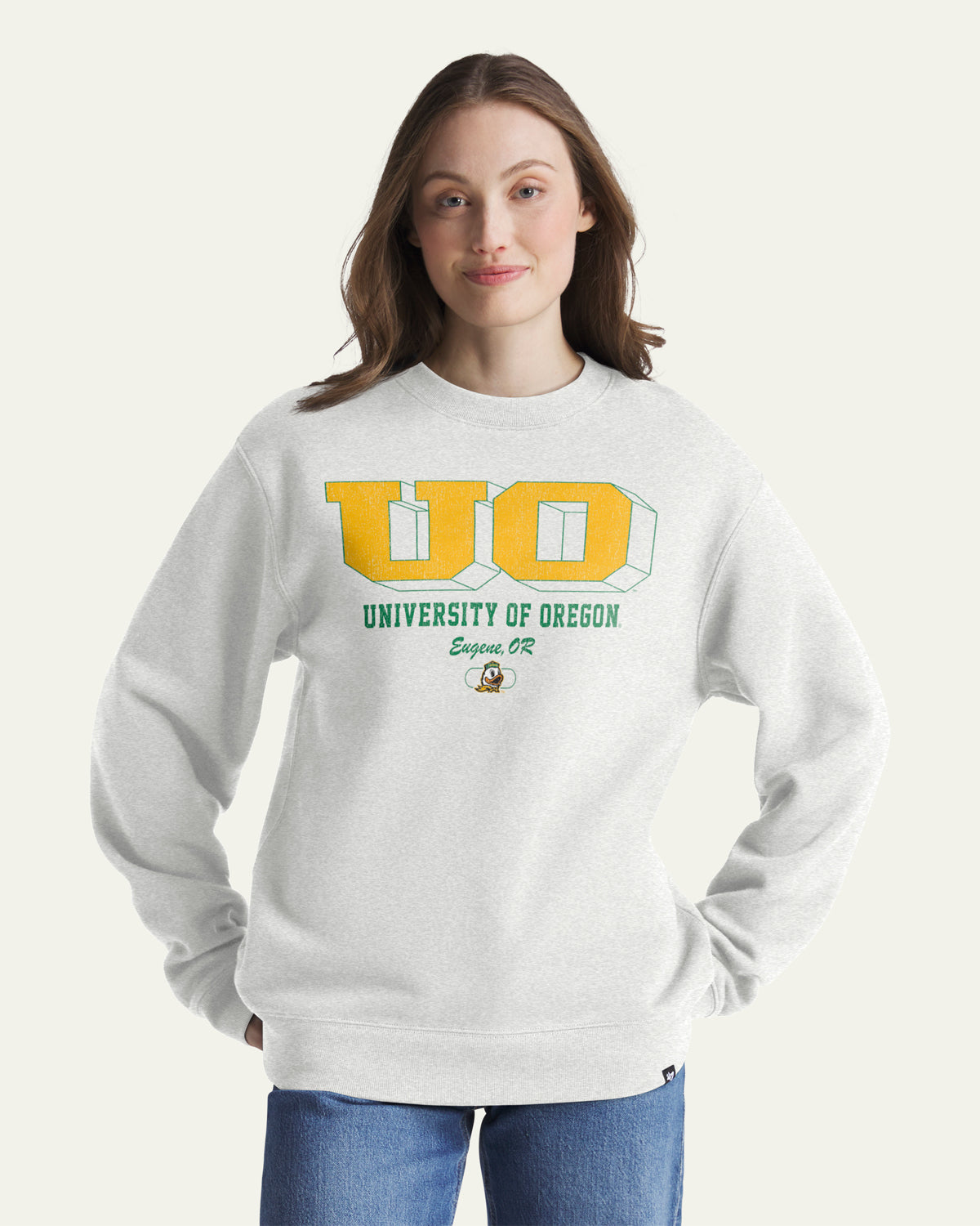 47-headline-crew-standing-tall-ducks-sweatshirt-grau-herren image 3