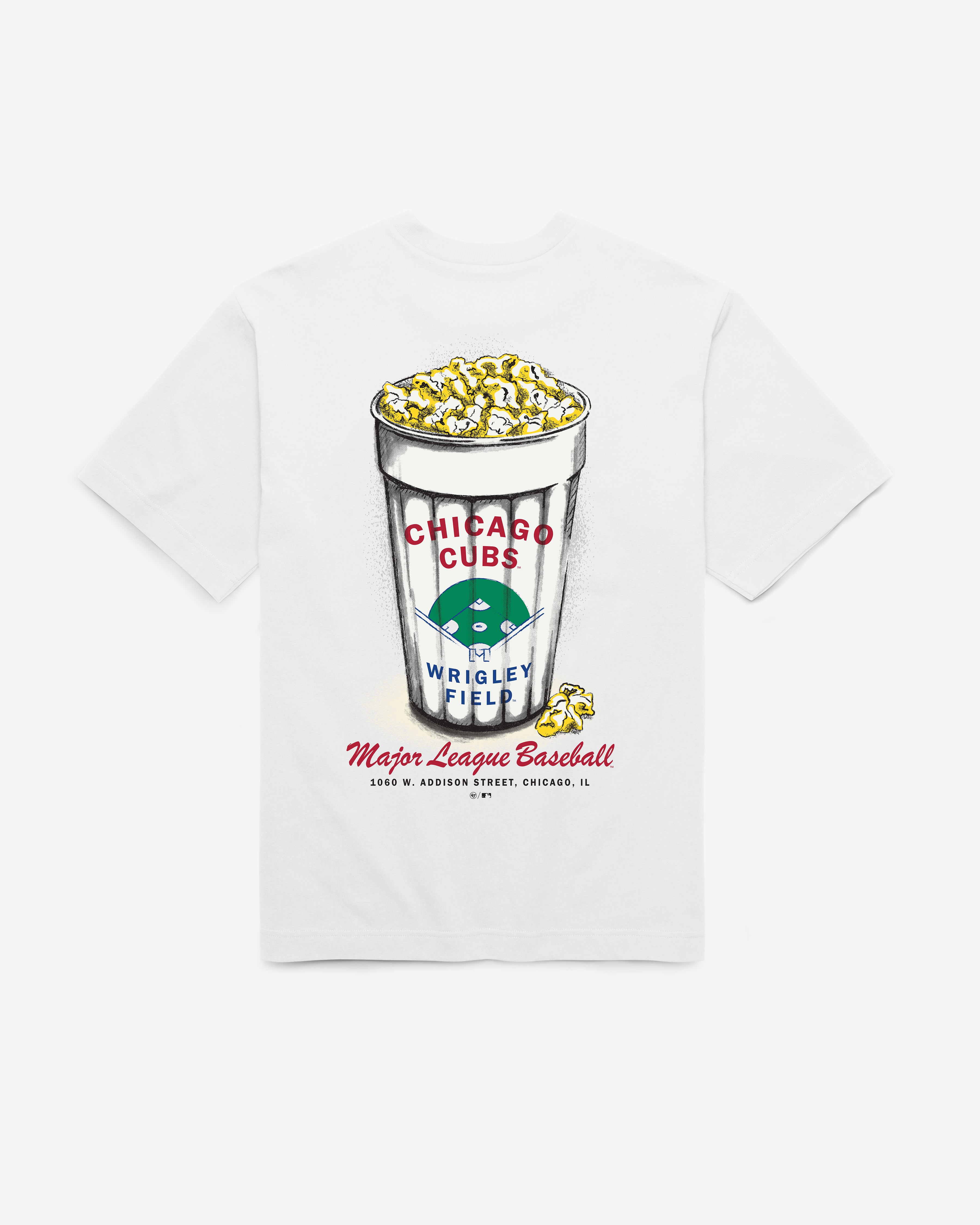 47-brand-foundation-tee-chicago-cubs-t-shirt-white image 3