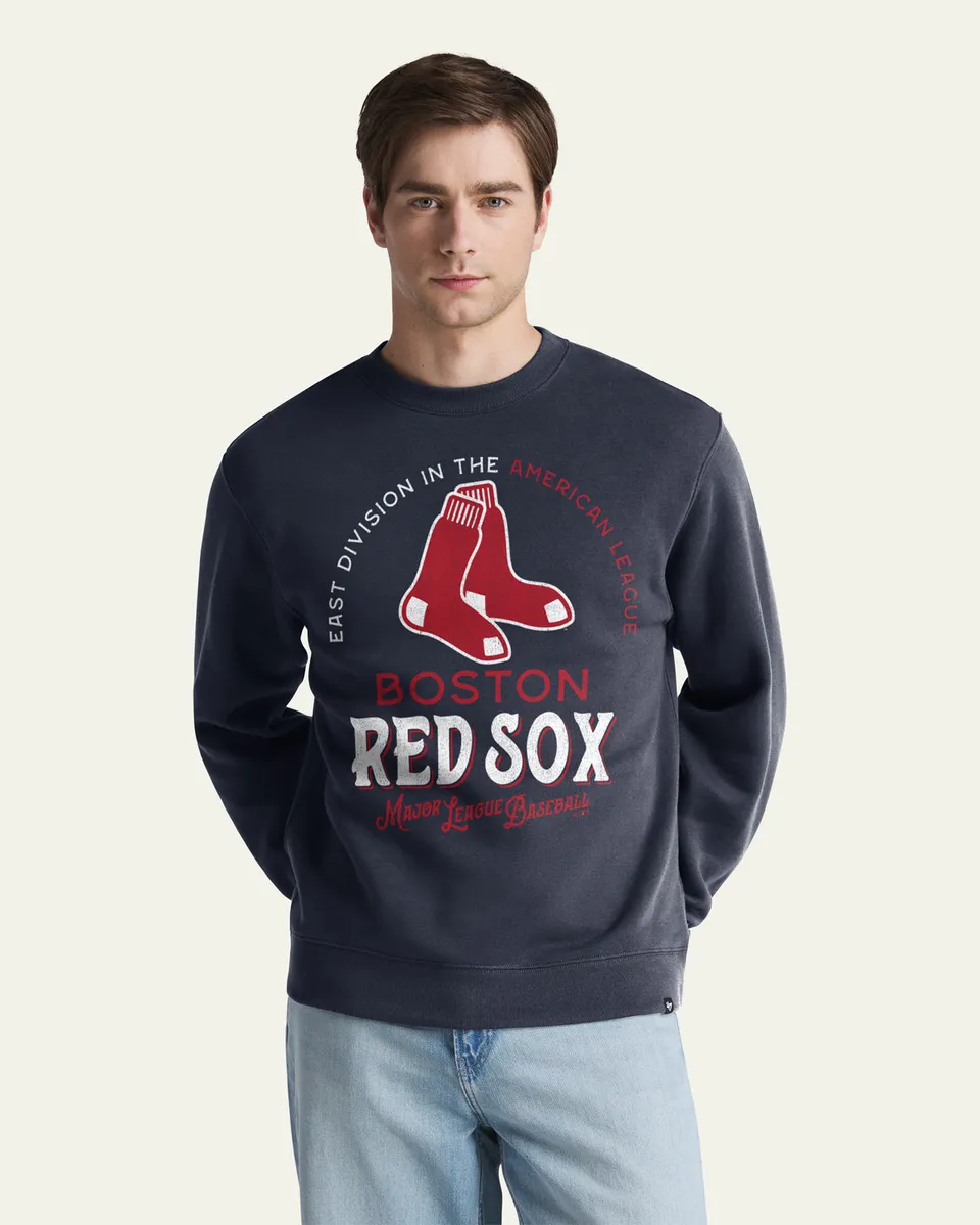 47-brand-everyday-juggletoss-crew-red-sox-sweatshirt-navy image 1