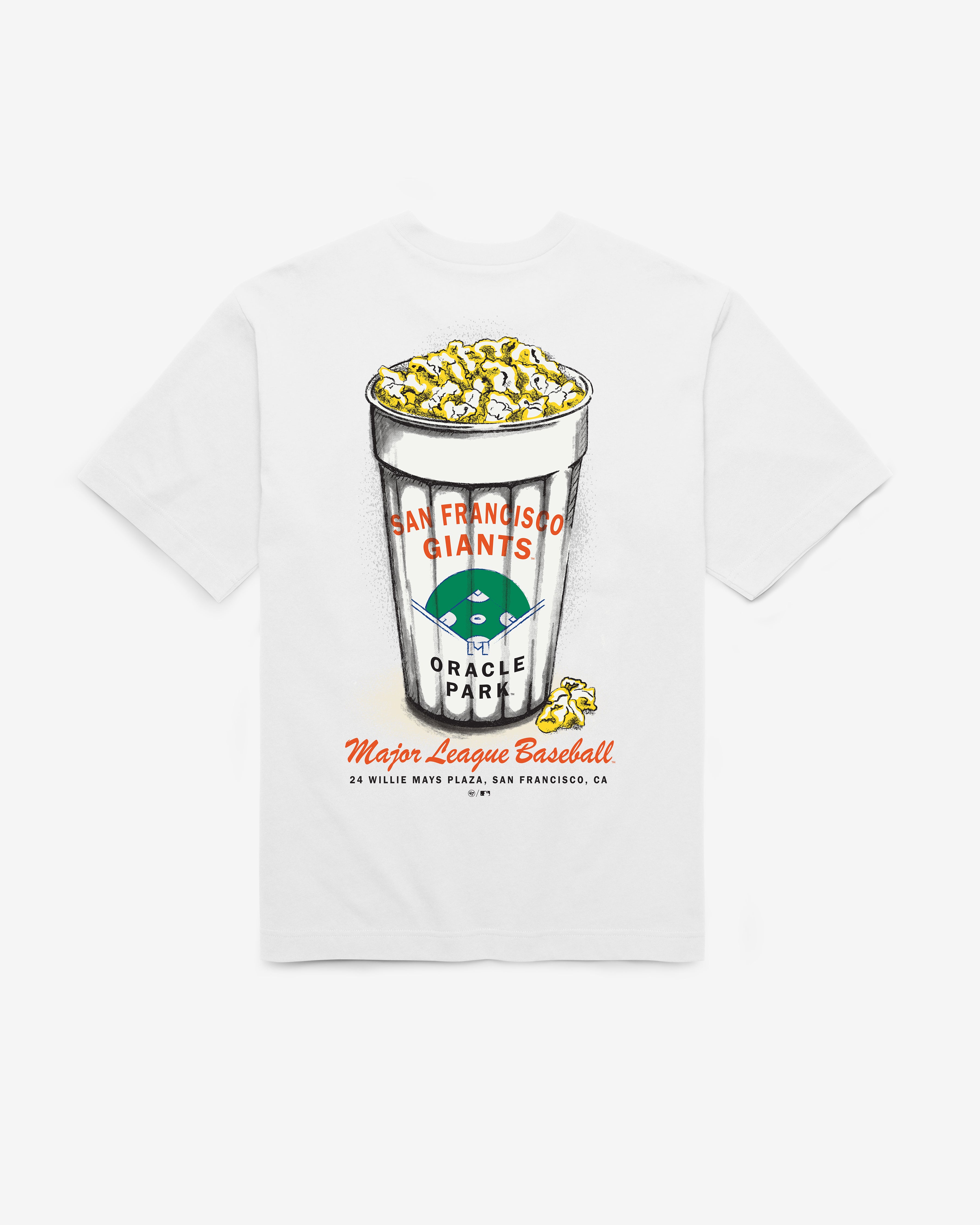 47-brand-foundation-san-francisco-giants-snack-stand-t-shirt-white image 3