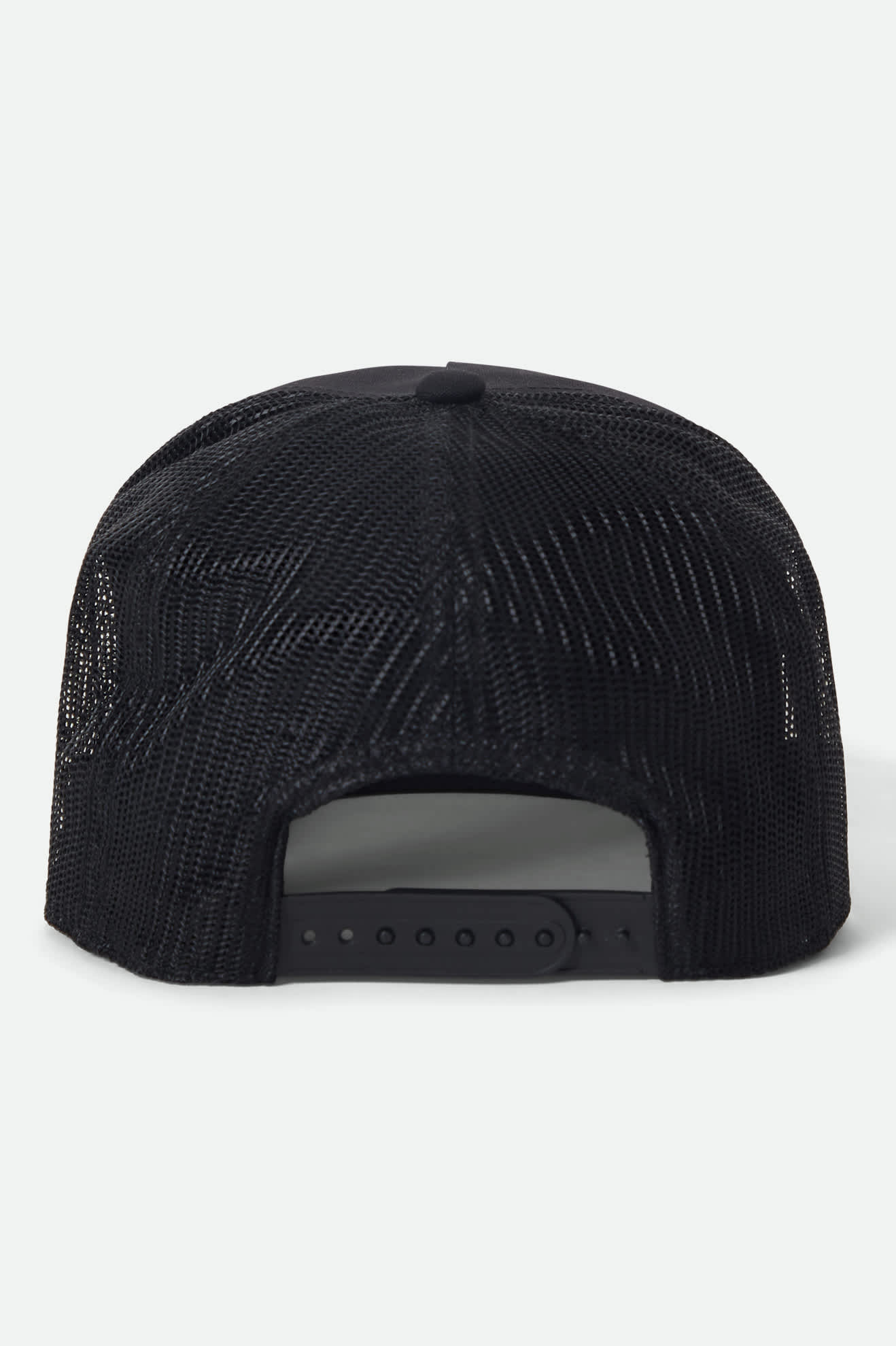 brixton-chains-netplus-trucker-cap-black-black-mesh image 2