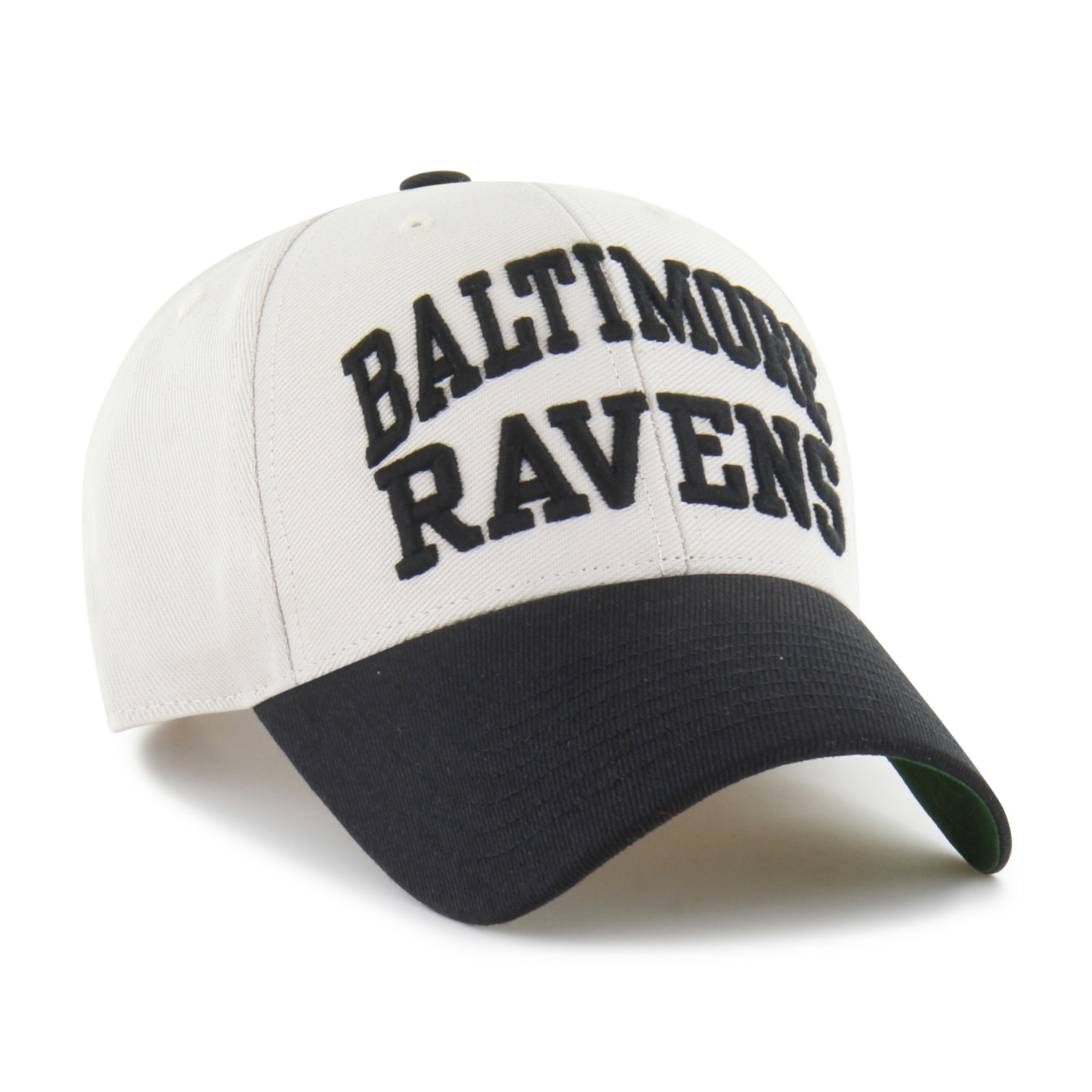 47-brand-mvp-baltimore-ravens-broke-line-cap-herren-bone-klett image 3