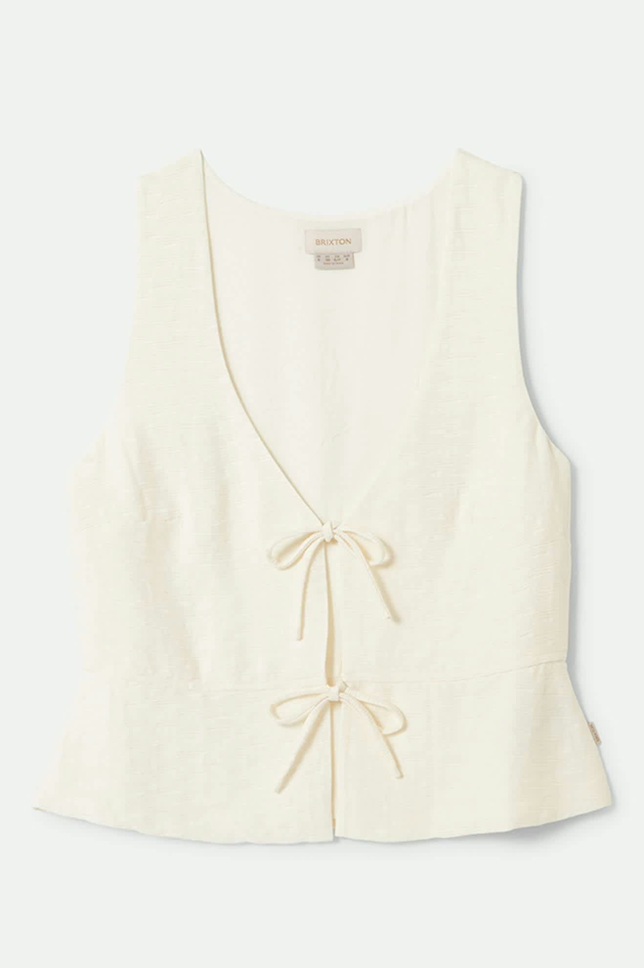 brixton-lakeview-top-off-white-damen-rmellos-viskose image 1