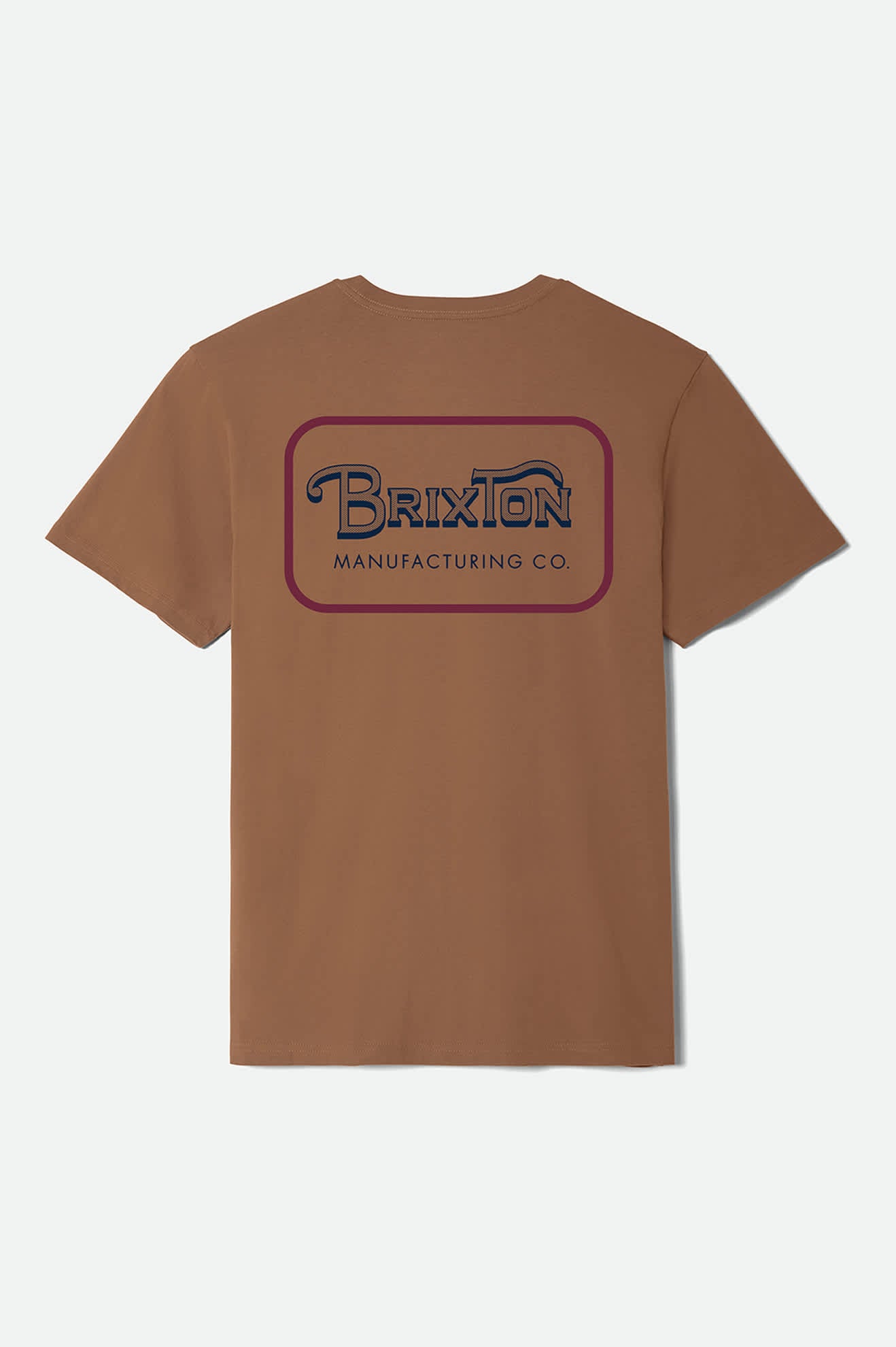brixton-grade-t-shirt-brown-sugar-grafik-baumwolle image 2