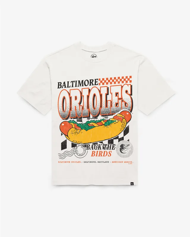 47-brand-47-foundation-tee-baltimore-orioles-on-the-grill-t-shirt-sandstone image 1