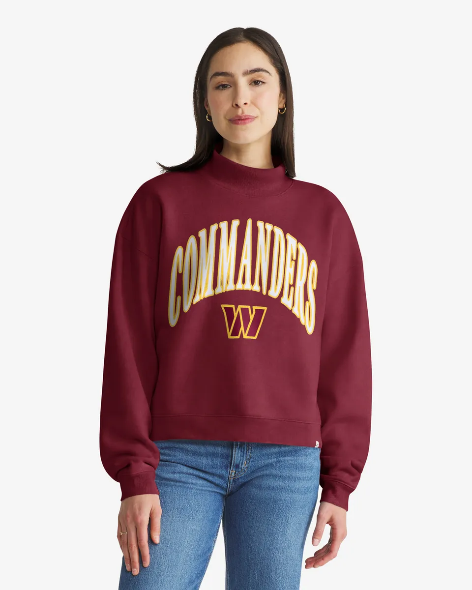 47-headline-crew-vantage-commanders-damen-pullover-cardinal image 1