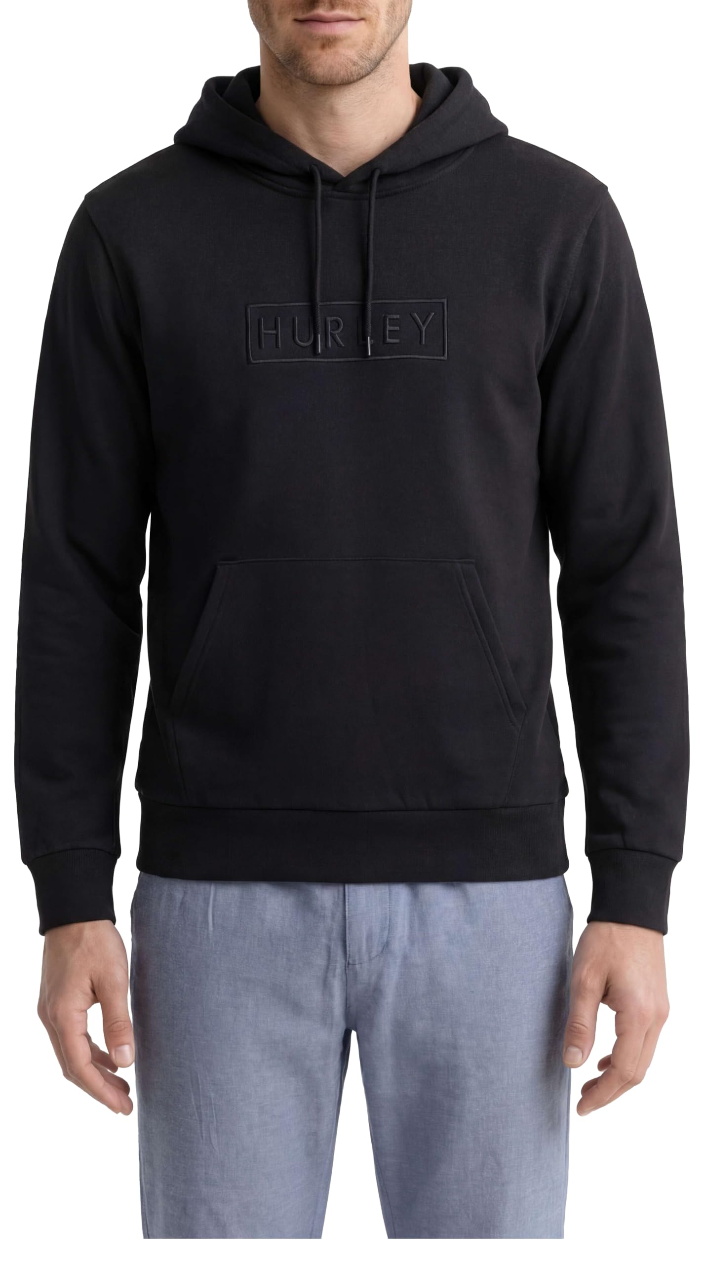 hurley-boxed-logo-fleece-hoodie-herren-kapuzenpullover-gr-s image 1