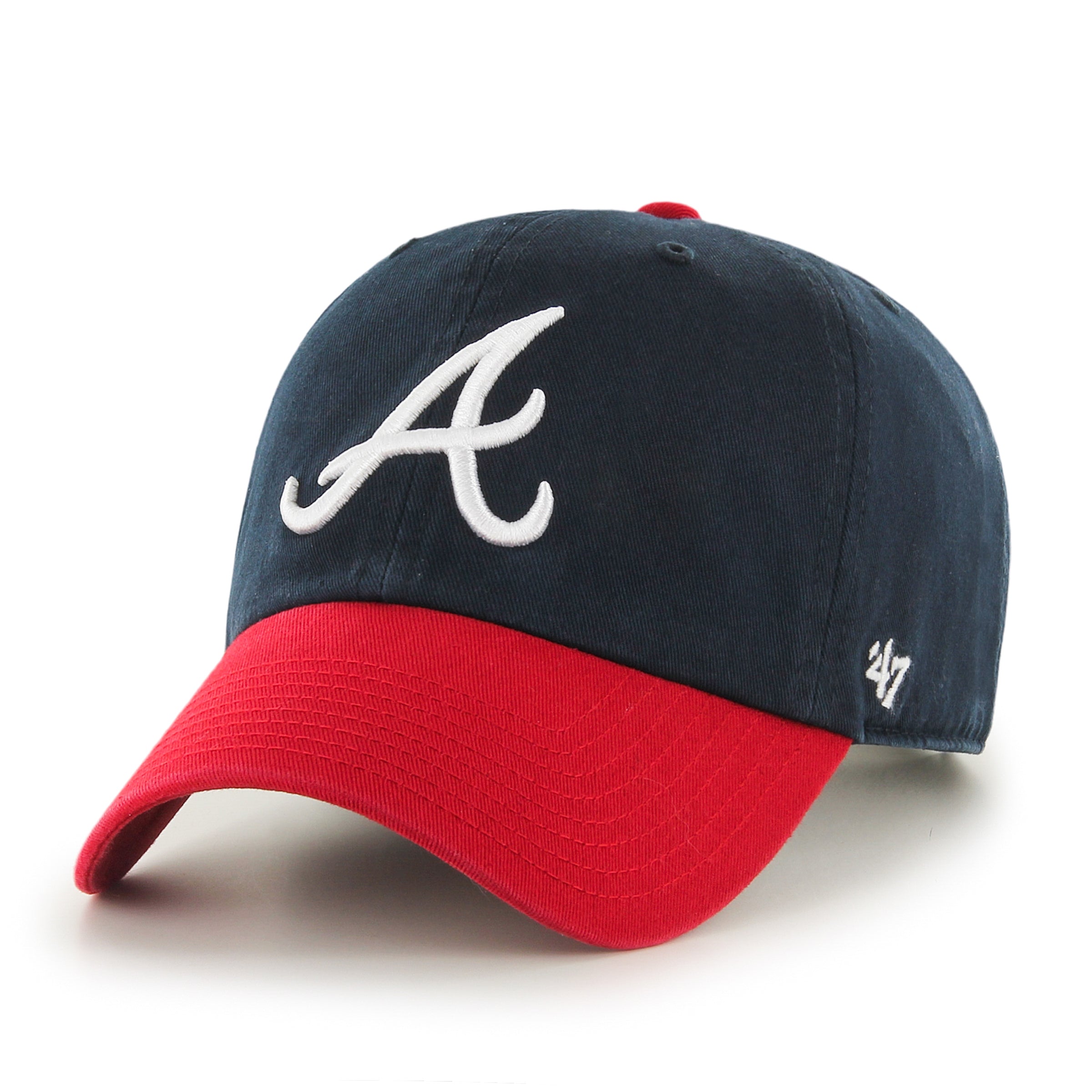 47-clean-up-atlanta-braves-baseballcap-home-strapback image 1