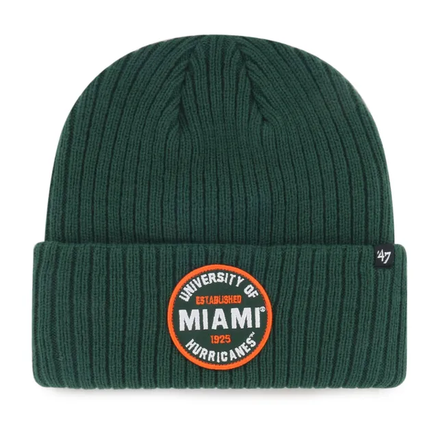 47-brand-cuff-knit-beanie-miami-hurricanes-dunkelgr-n-snowdrift image 1