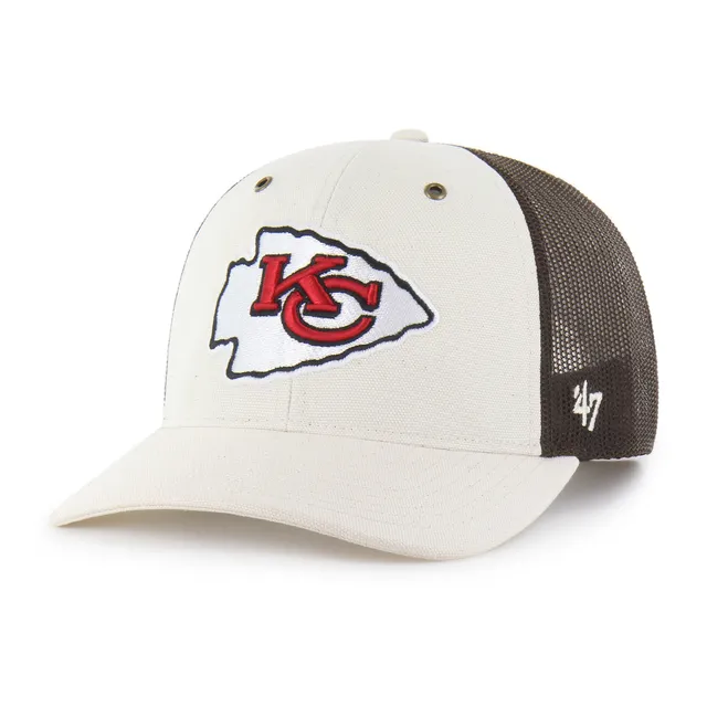 47-trucker-kansas-city-chiefs-carhartt-undyed-cap-natural-osf image 1