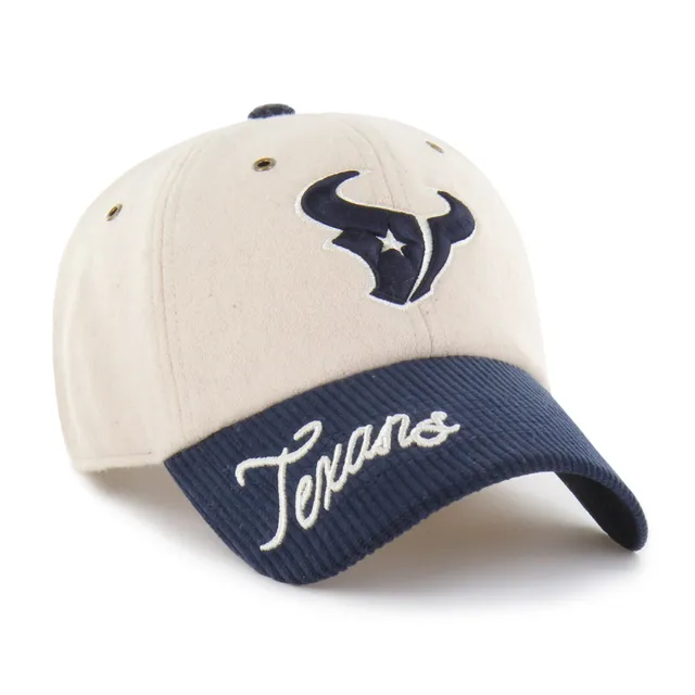 47-brand-clean-up-houston-texans-rope-script-cap-natural-damen image 1
