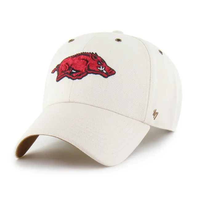 47-clean-up-arkansas-razorbacks-carhartt-cap-natural image 1