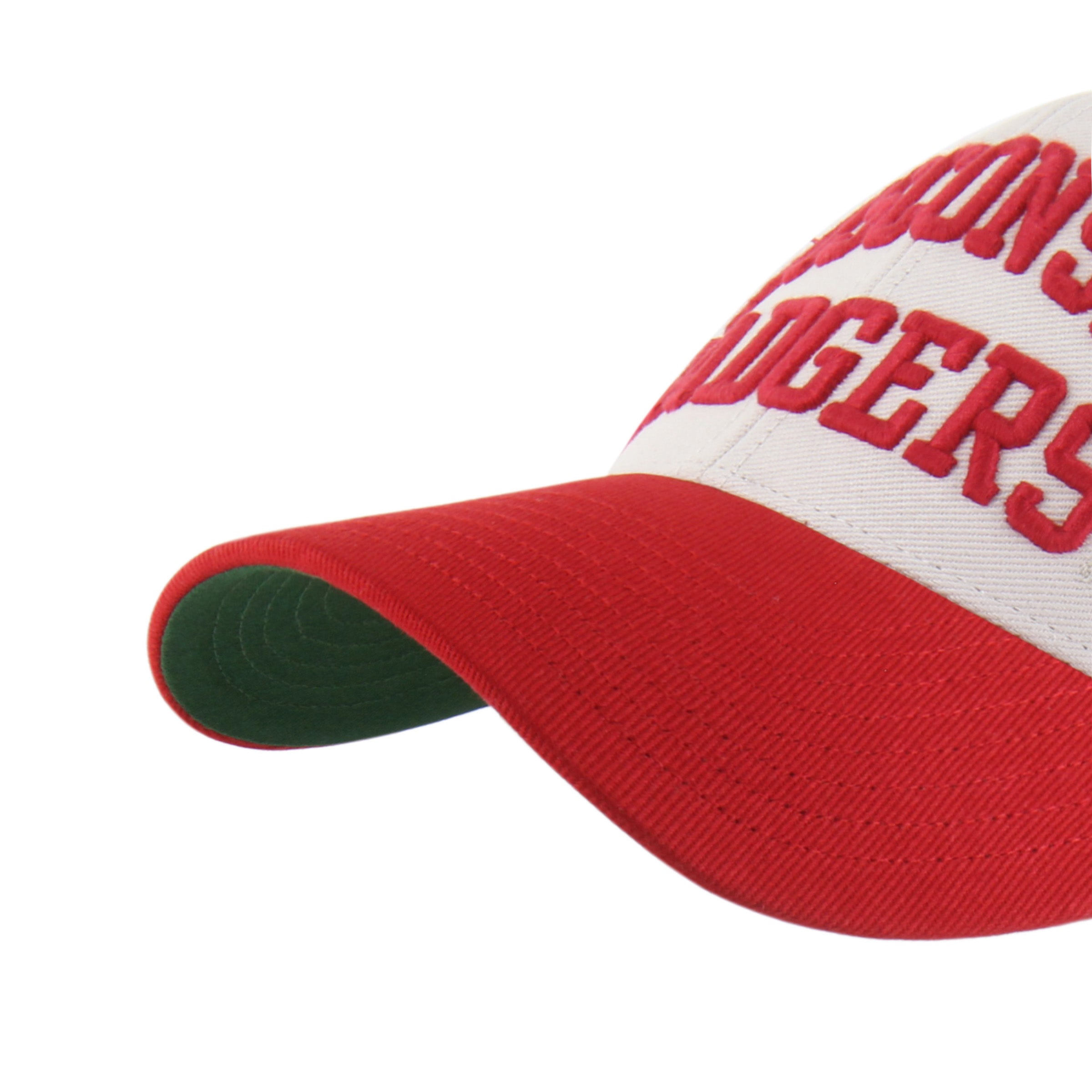 47-brand-47-mvp-wisconsin-badgers-broke-line-loop-cap-bone image 3