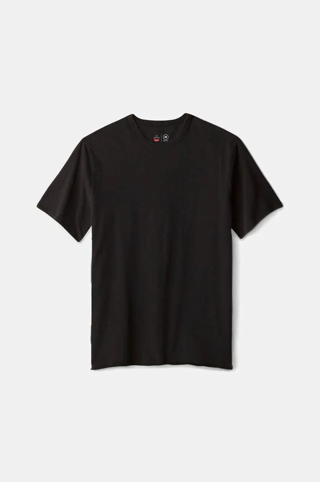 brixton-premium-cotton-t-shirt-schwarz-tailored-fit image 1