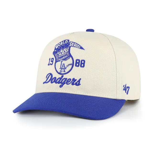 47-hitch-los-angeles-dodgers-crown-ball-cap-natural-snapback image 1
