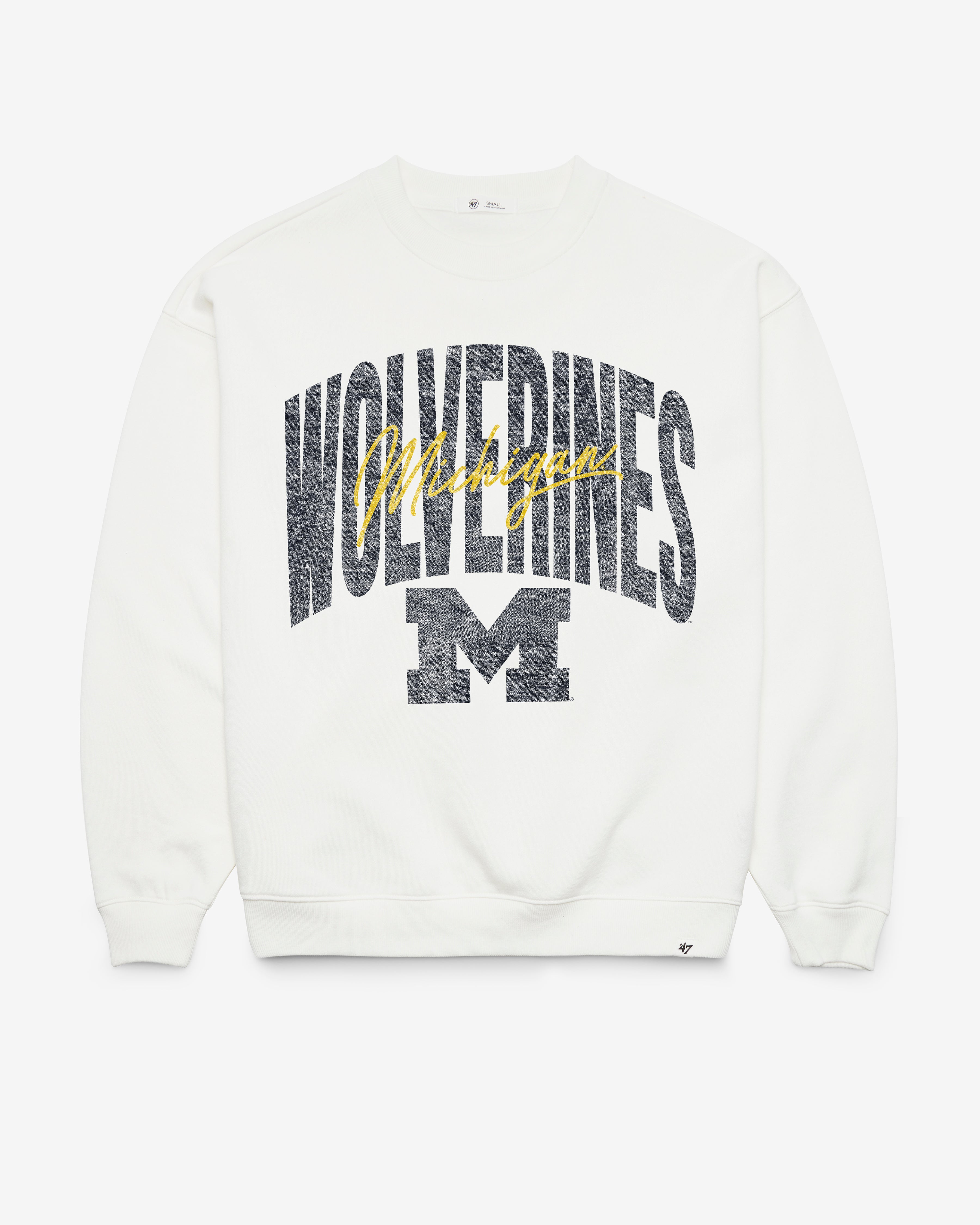 47-brand-headline-crew-michigan-muse-sweatshirt-damen-sandstone image 1