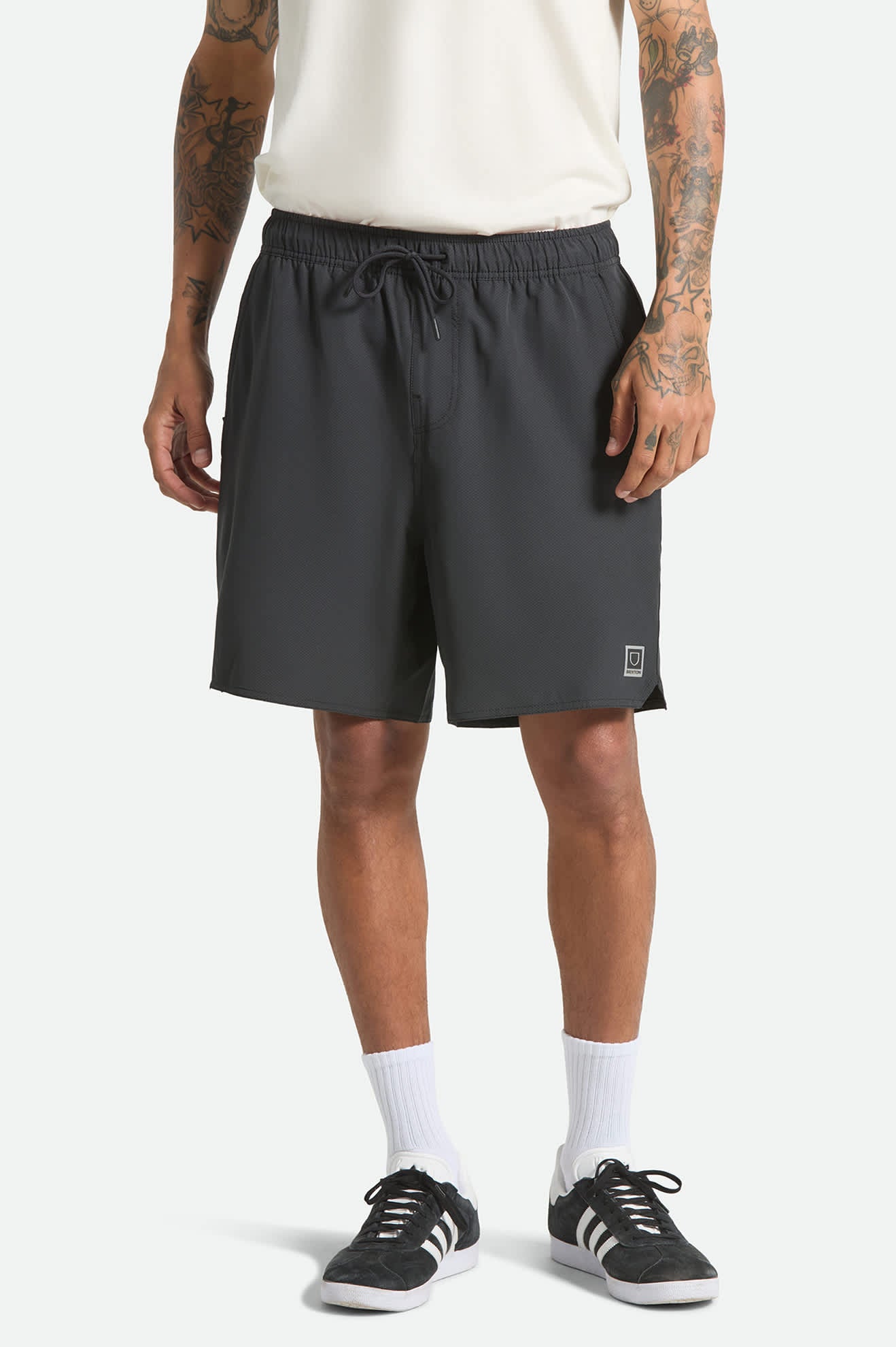 brixton-journey-active-short-schwarz-stretch image 2