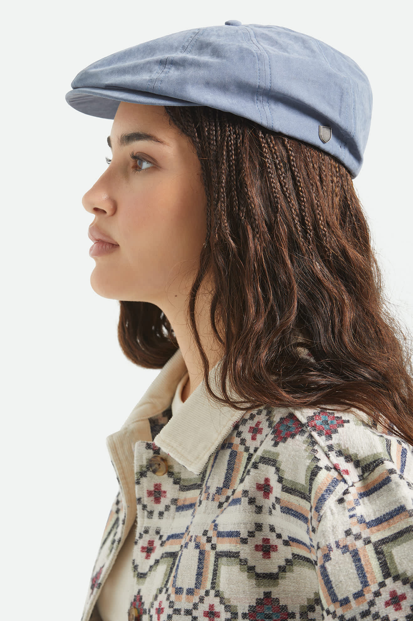 brixton-brood-newsboy-schieberm-tze-slate-blue-satin image 3