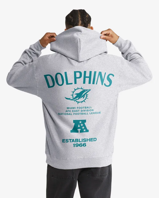 47-foundation-hood-miami-dolphins-hoodie-grau-fleece image 1