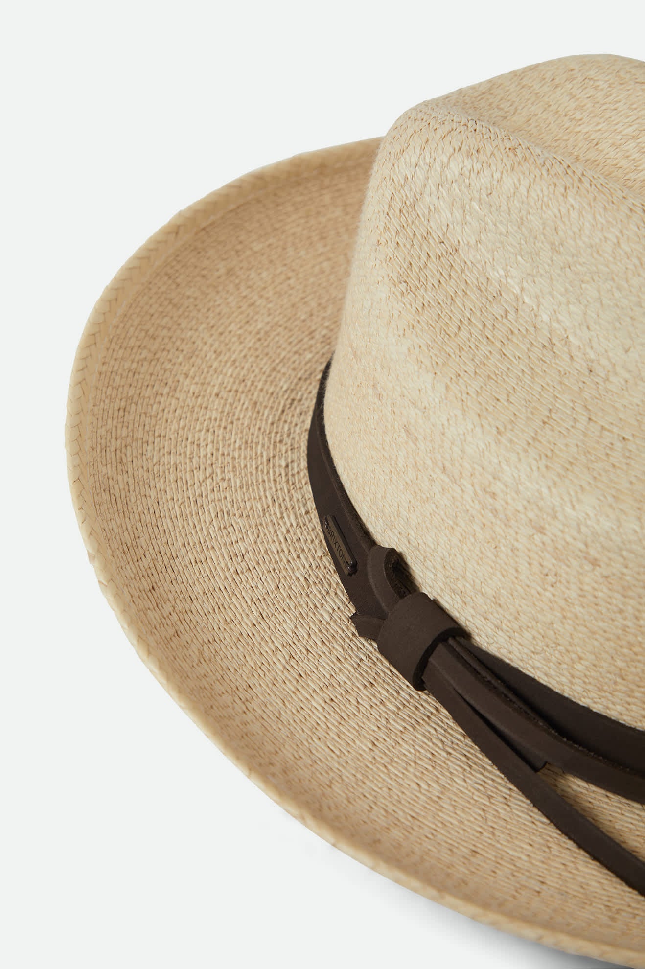 brixton-hitch-straw-ranch-fedora-strohhut-bone image 8