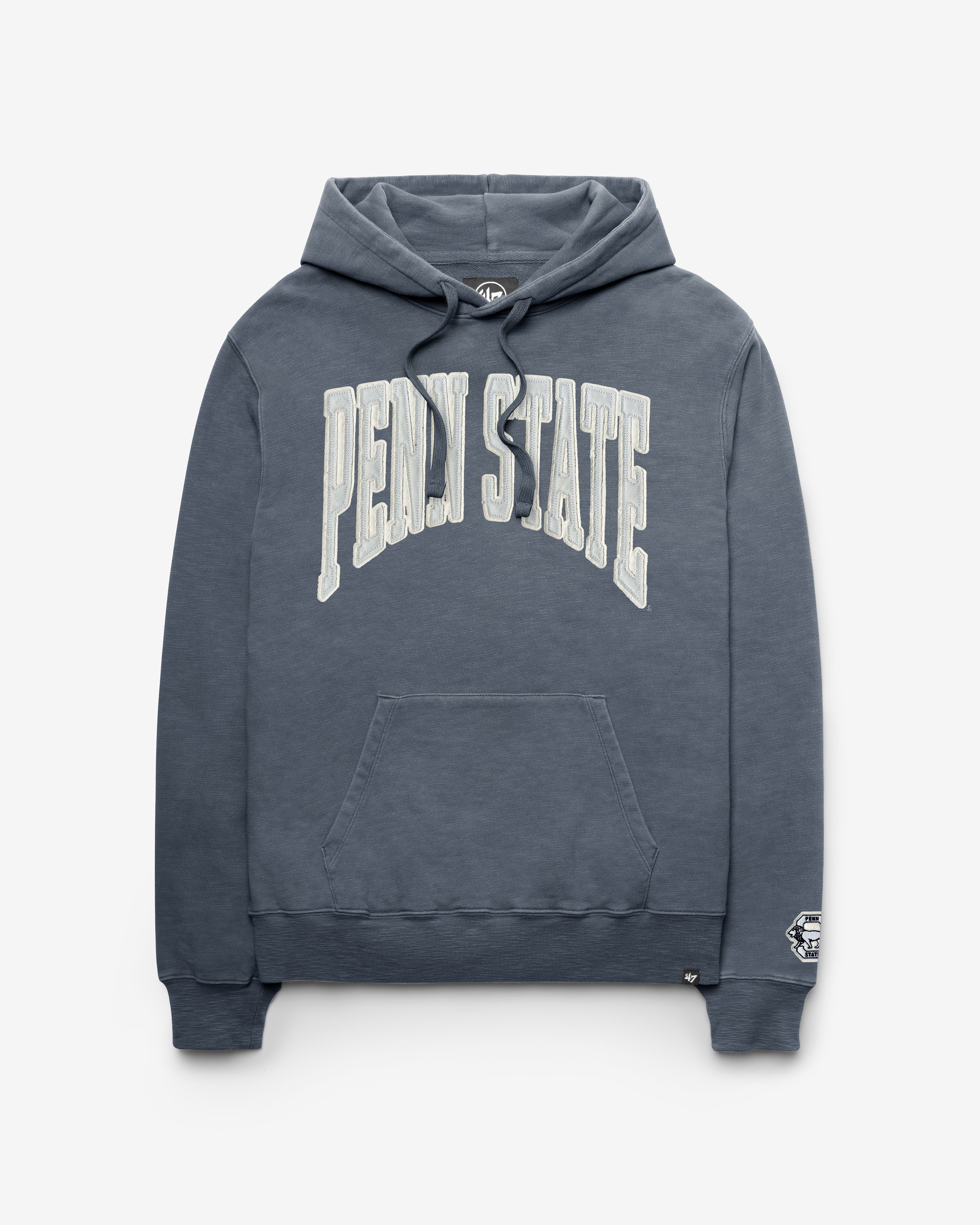 47-brand-headline-crew-vintage-groton-hoodie-rusted-navy image 1