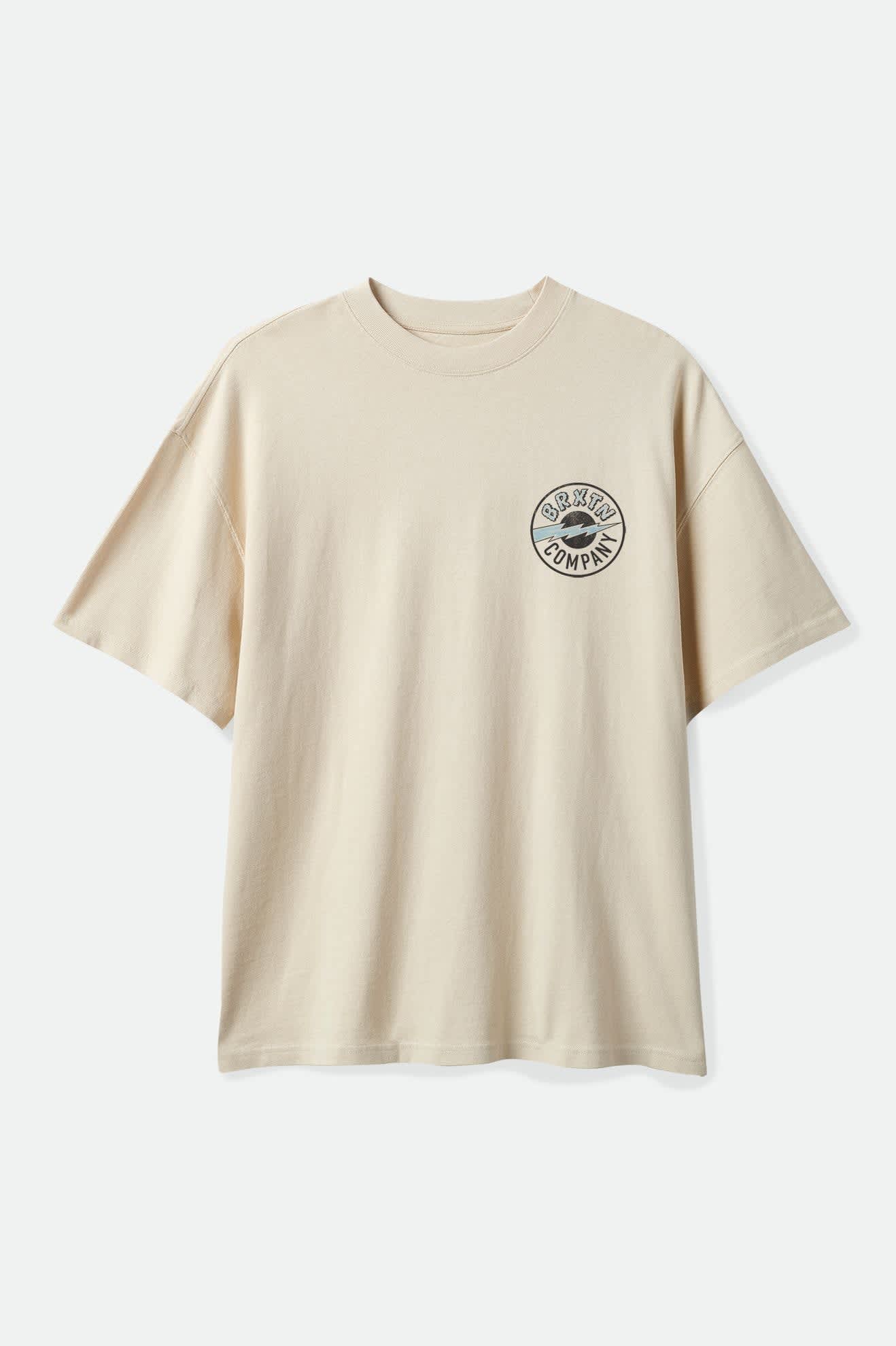 brixton-upson-boxed-crop-t-shirt-cream-boxy-baumwolle image 1