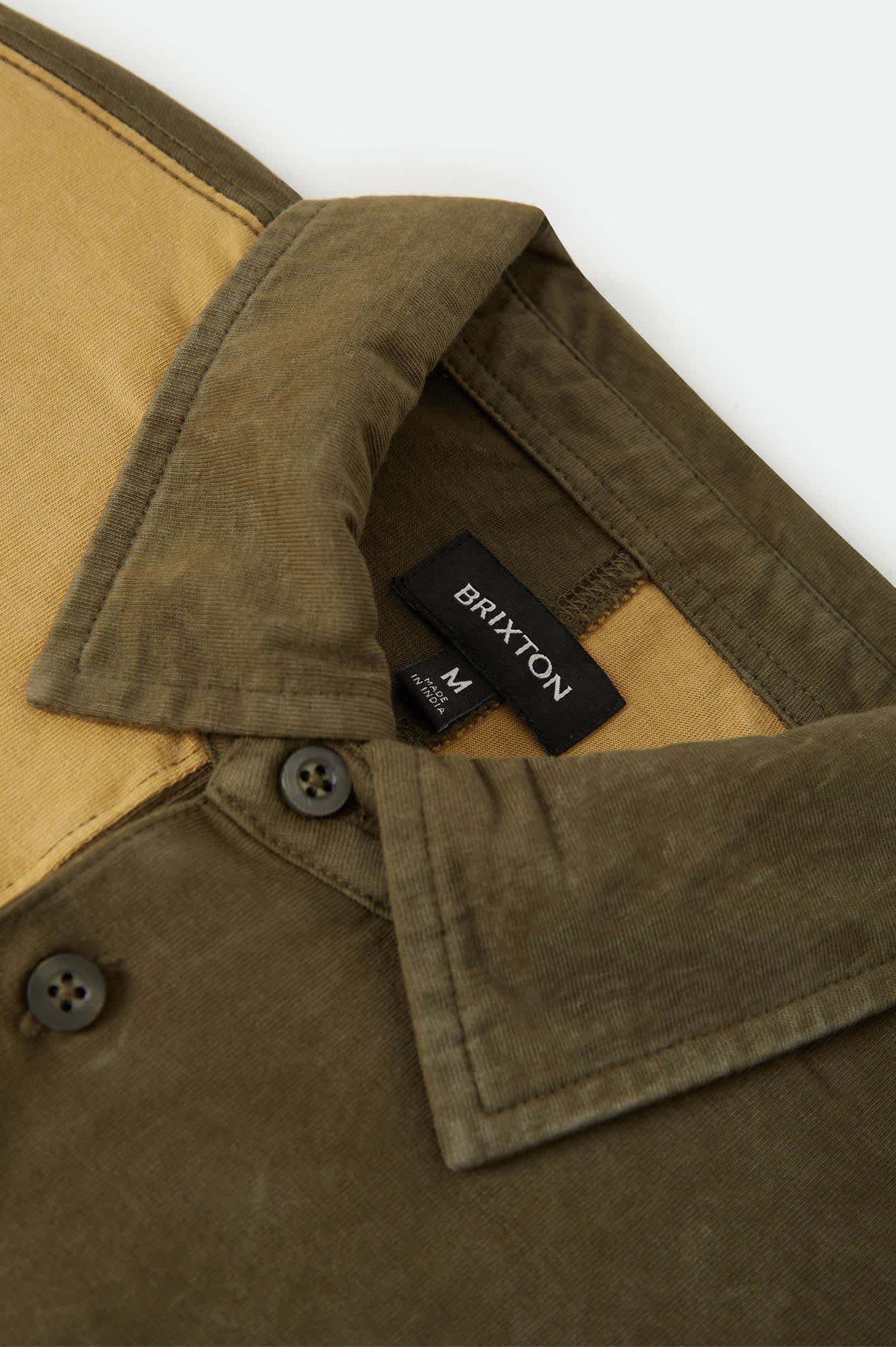 brixton-deco-relaxed-polo-poloshirt-tonal-color-block-baumwolle image 7