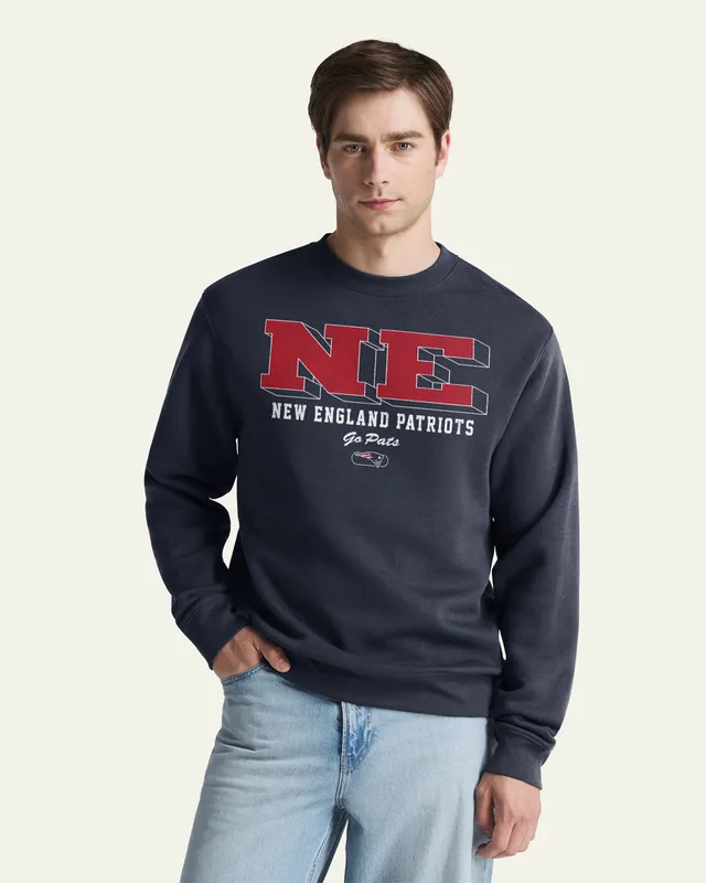 47-brand-headline-patriots-standing-tall-sweatshirt-navy-baumwolle image 1