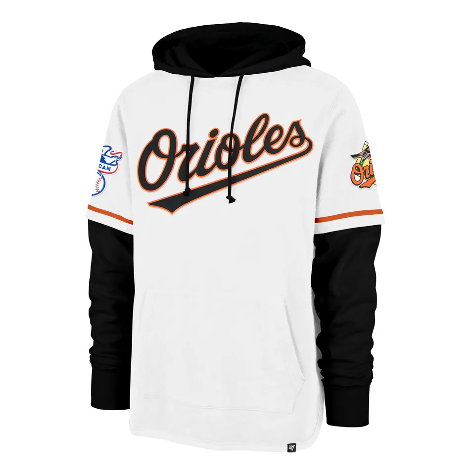 47-shortstop-baltimore-orioles-hoodie-pullover-white-wash image 1