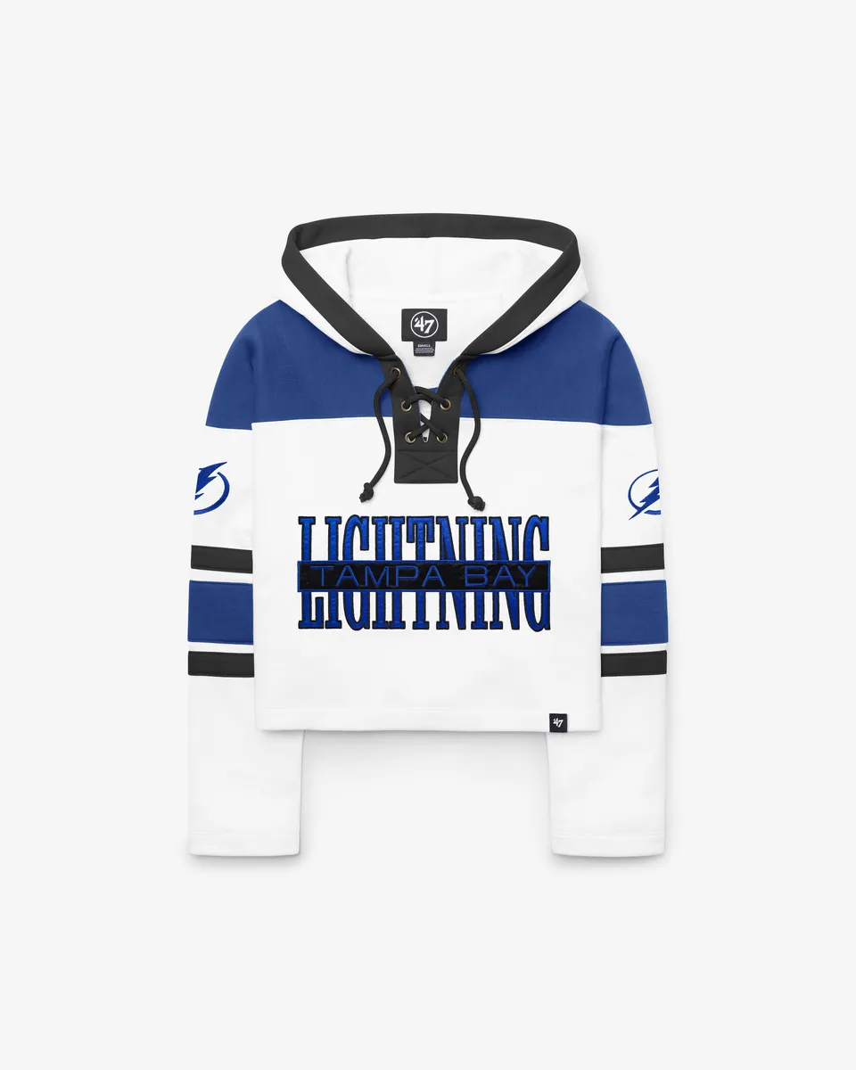 47-lacer-tampa-bay-lightning-hoodie-damen-white-wash image 1