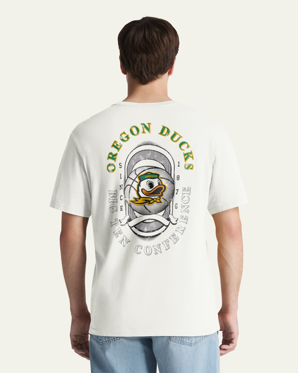 47-brand-foundation-oregon-oval-sport-t-shirt-herren-sandstone image 1