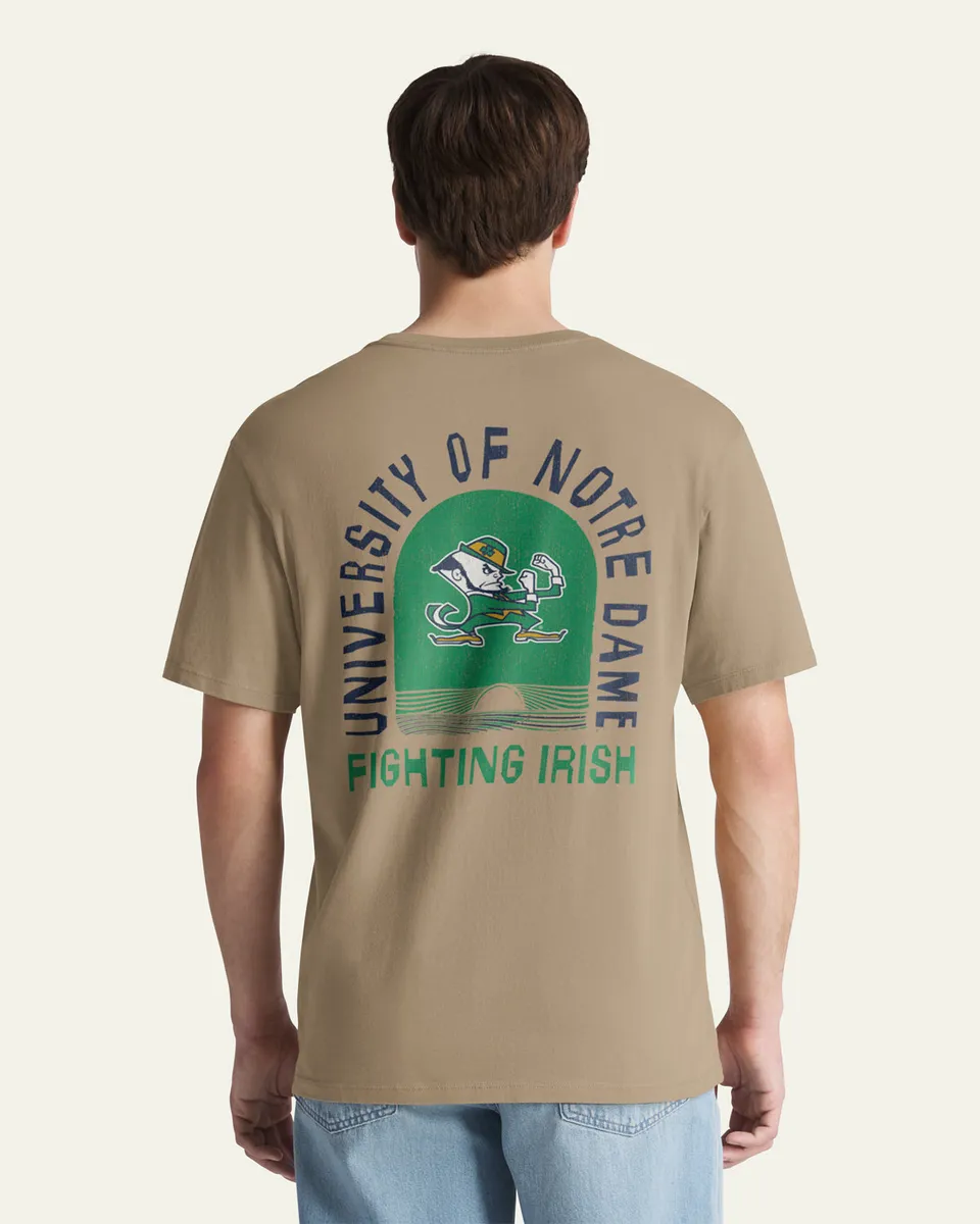 47-foundation-tee-notre-dame-t-shirt-herren-khaki image 1