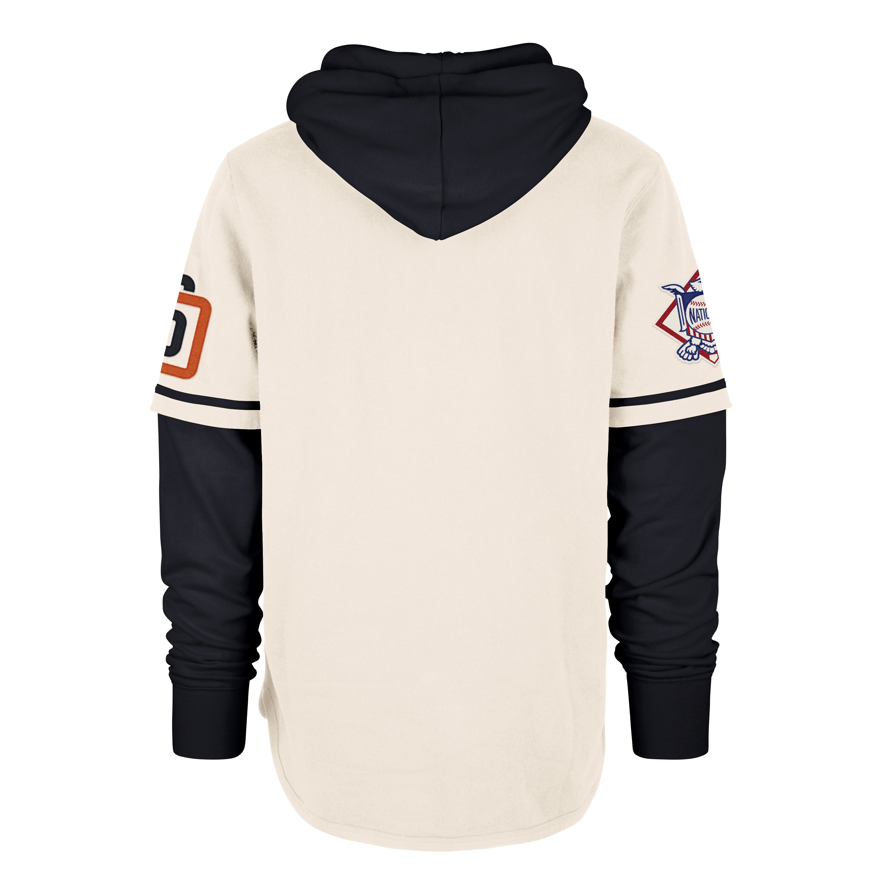 47-shortstop-pullover-san-diego-padres-hoodie-cream image 2