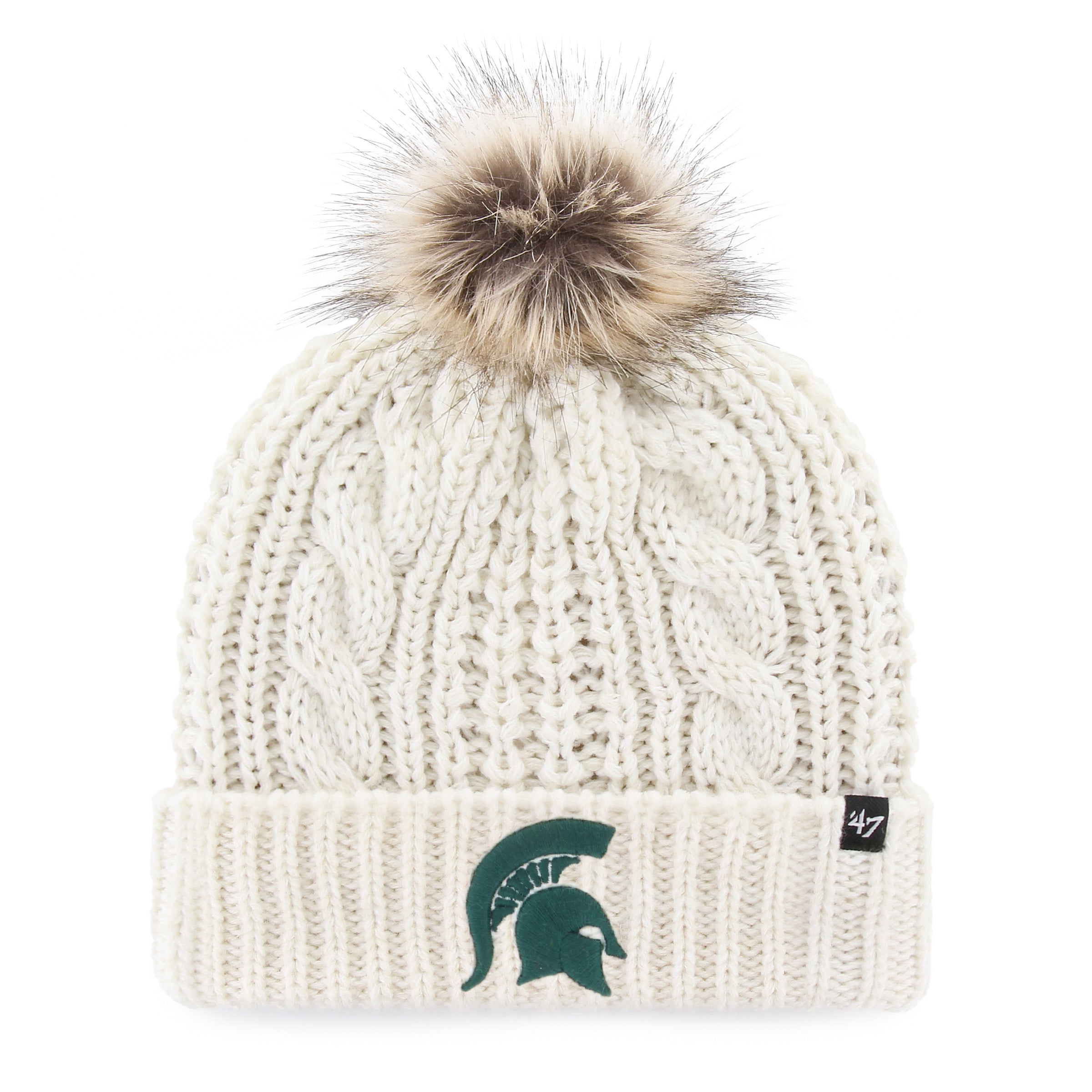 47-meeko-michigan-state-spartans-beanie-wei-damen image 1
