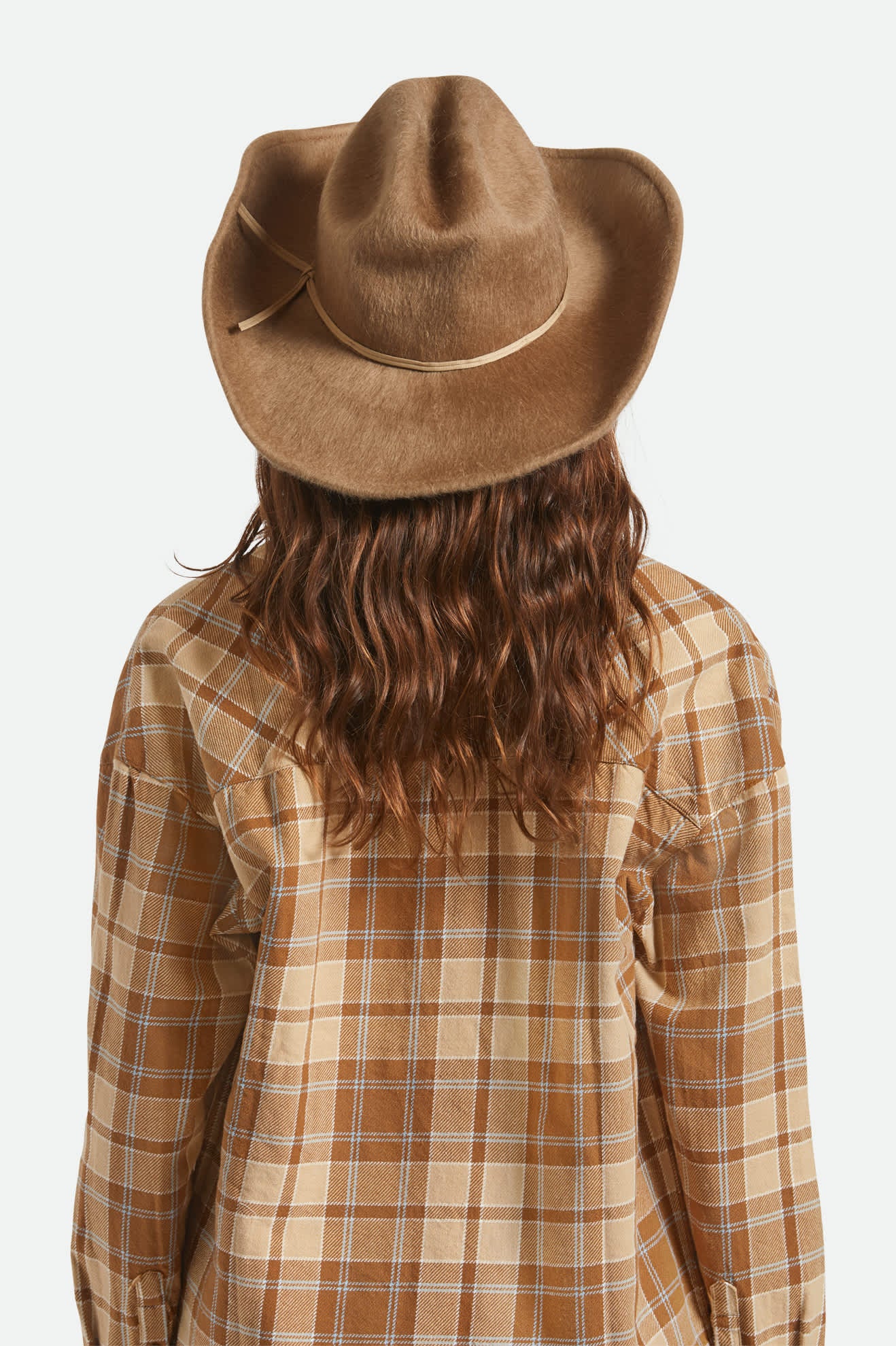 brixton-mesquite-cozy-cowboyhut-khaki-damen-wollfilz image 2