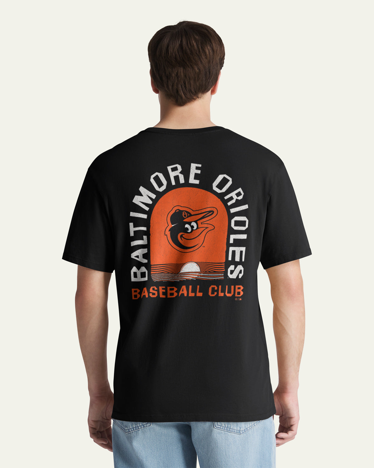47-brand-foundation-baltimore-orioles-bleacher-t-shirt-black image 1