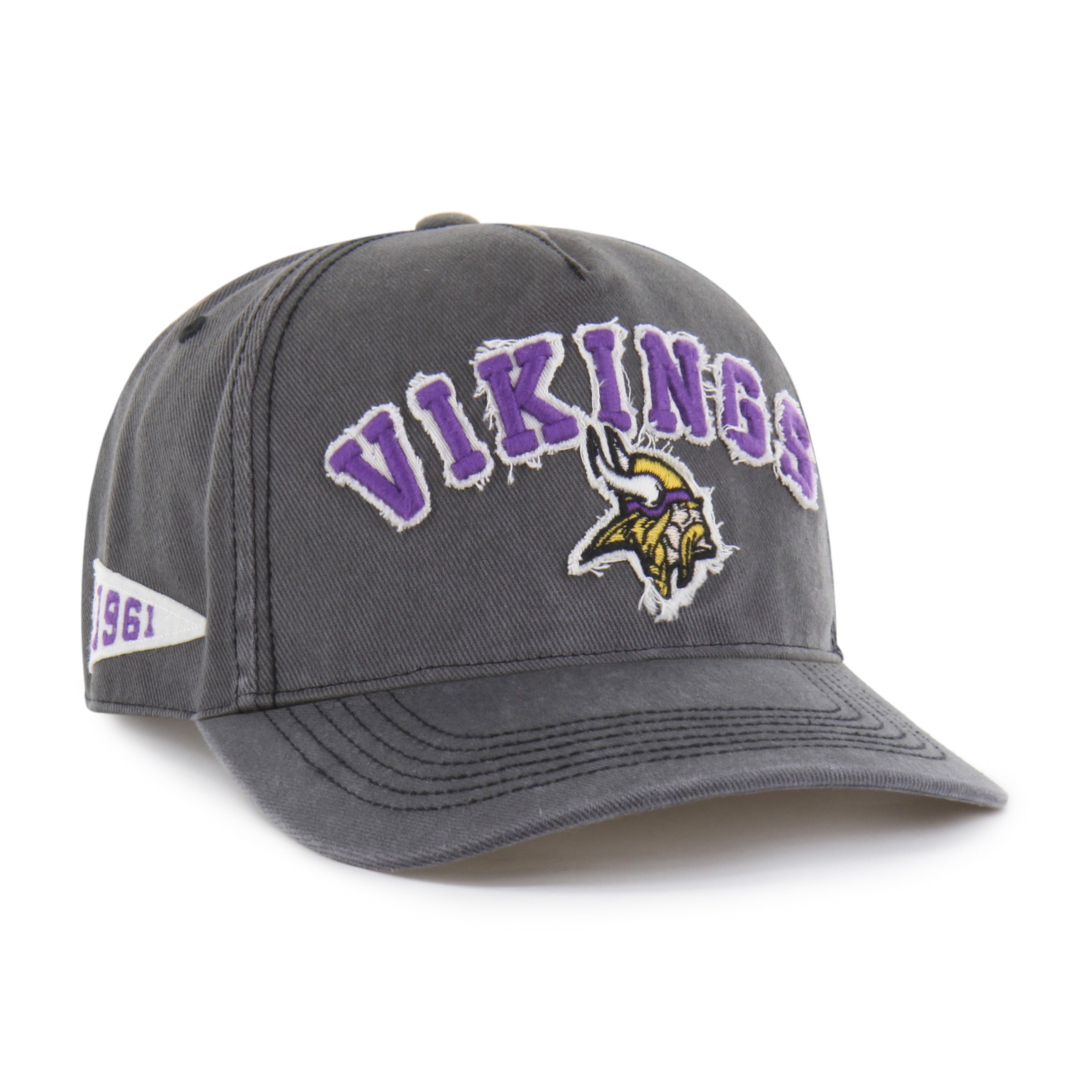 47-hitch-calderwood-snapback-cap-coal-vikings image 1